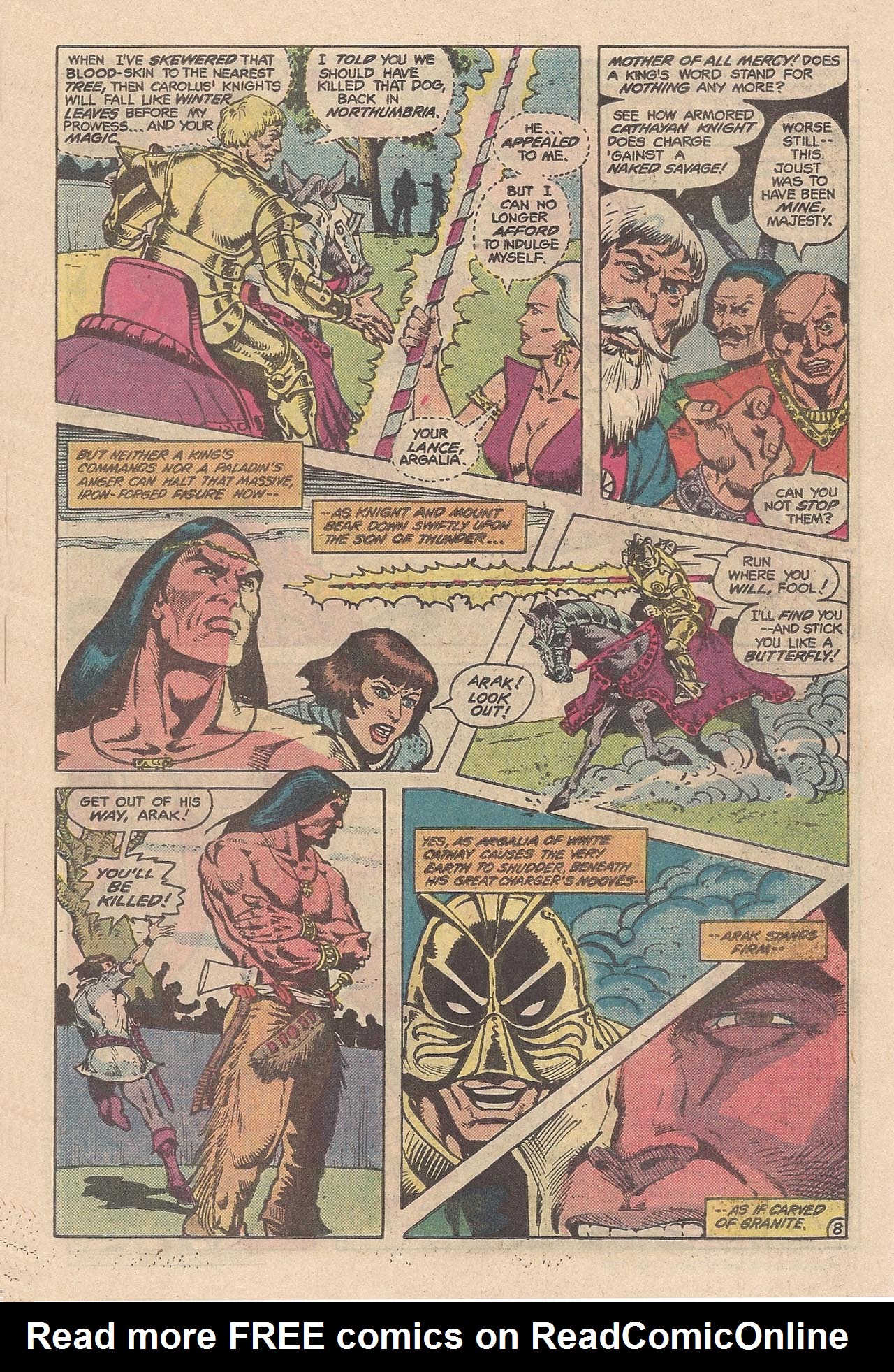 Read online Arak Son of Thunder comic -  Issue #6 - 11