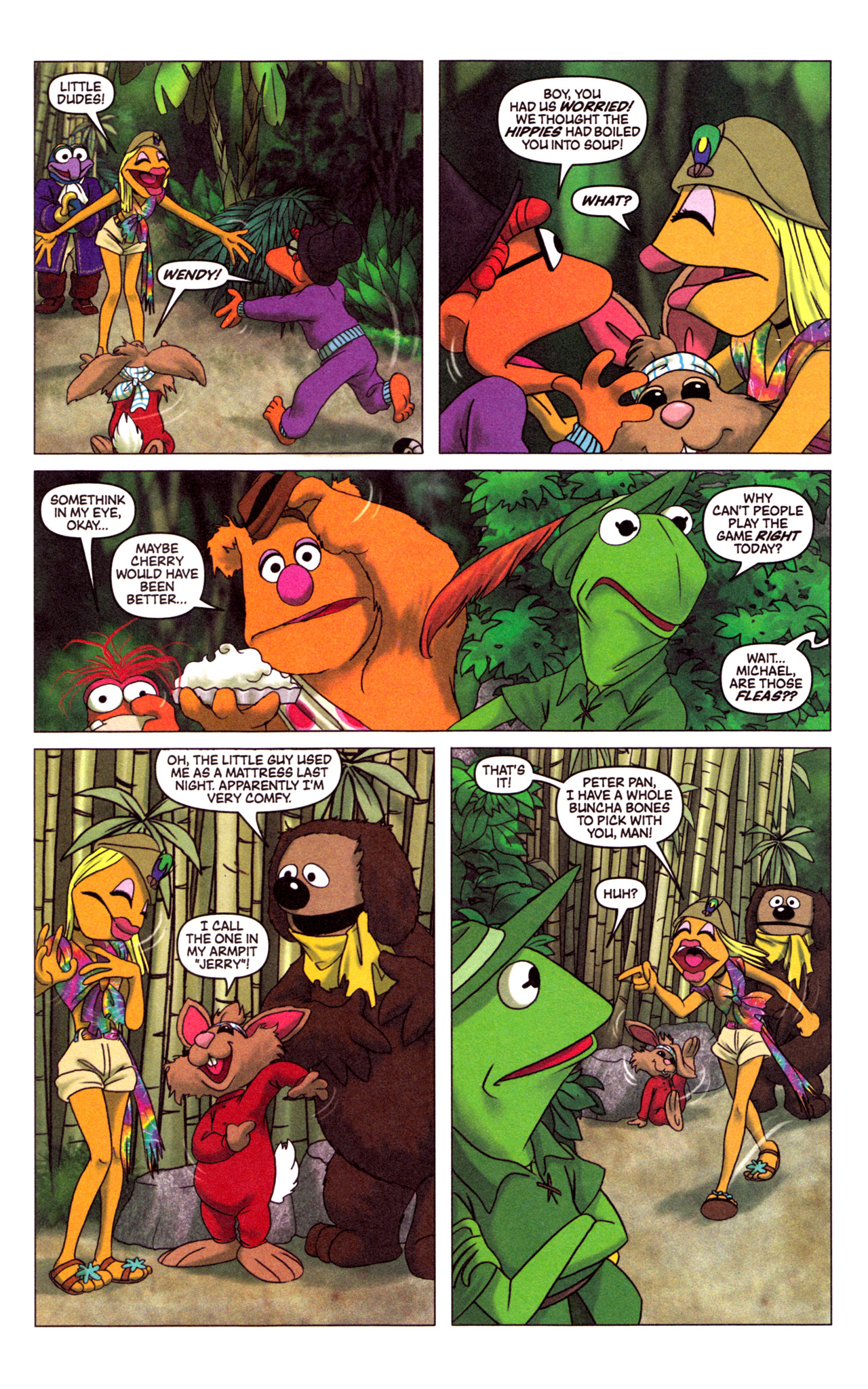 Read online Muppet Peter Pan comic -  Issue #3 - 17