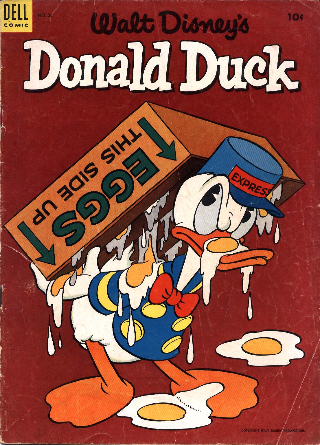 Read online Walt Disney's Donald Duck (1952) comic -  Issue #34 - 1
