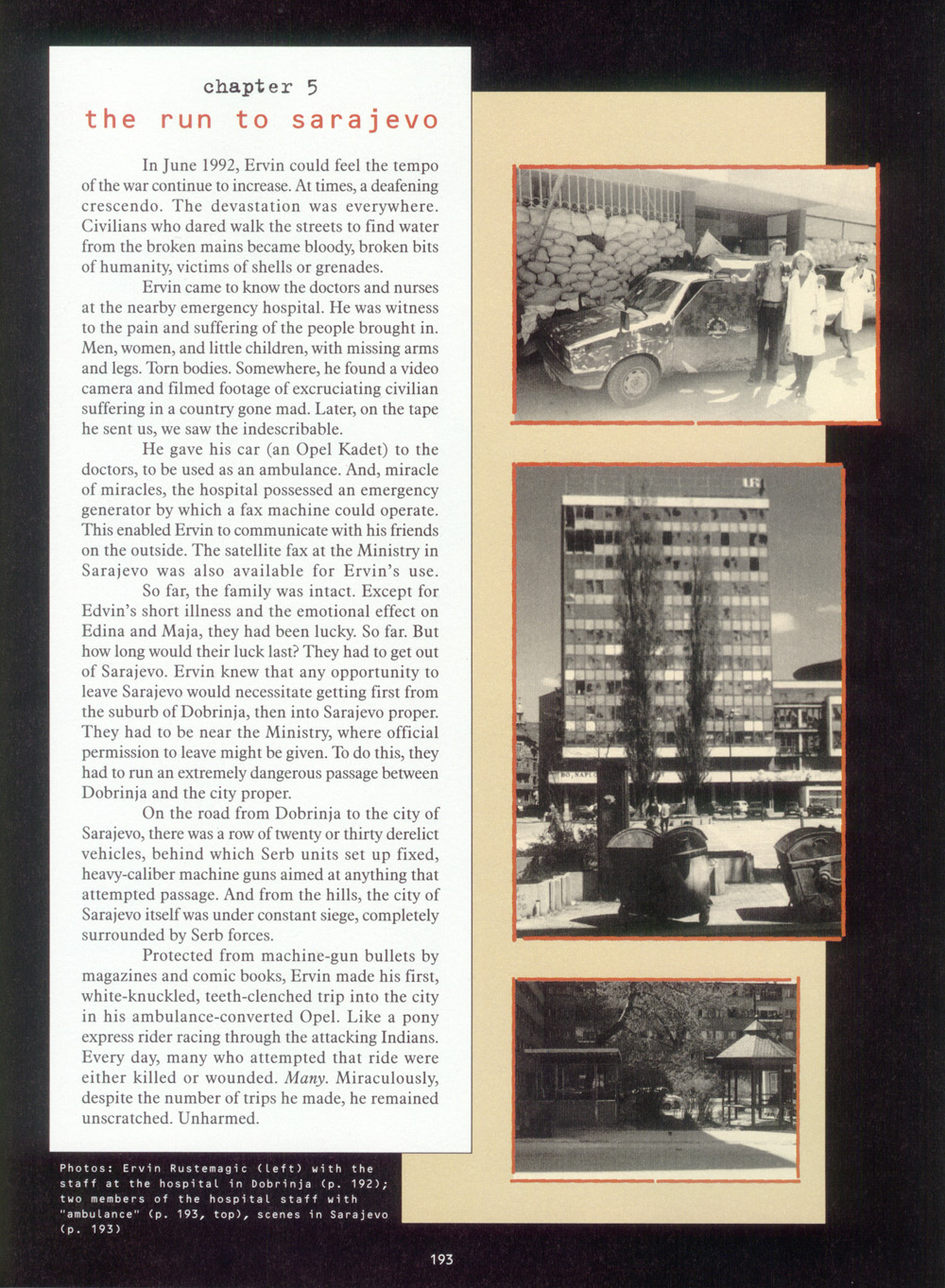 Read online Fax from Sarajevo comic -  Issue # TPB - 176