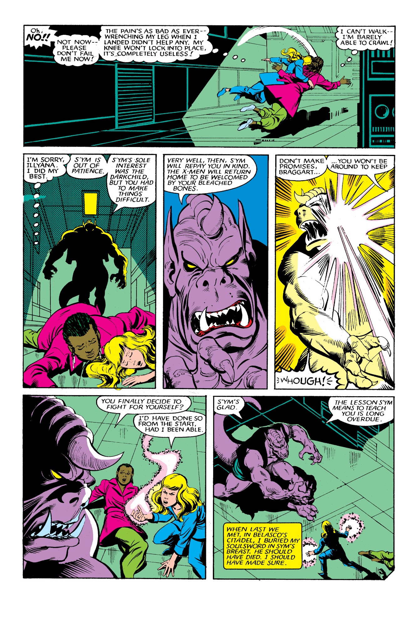 Read online New Mutants Classic comic -  Issue # TPB 2 - 157