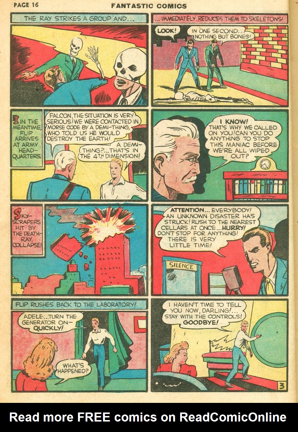 Read online Fantastic Comics comic -  Issue #12 - 18