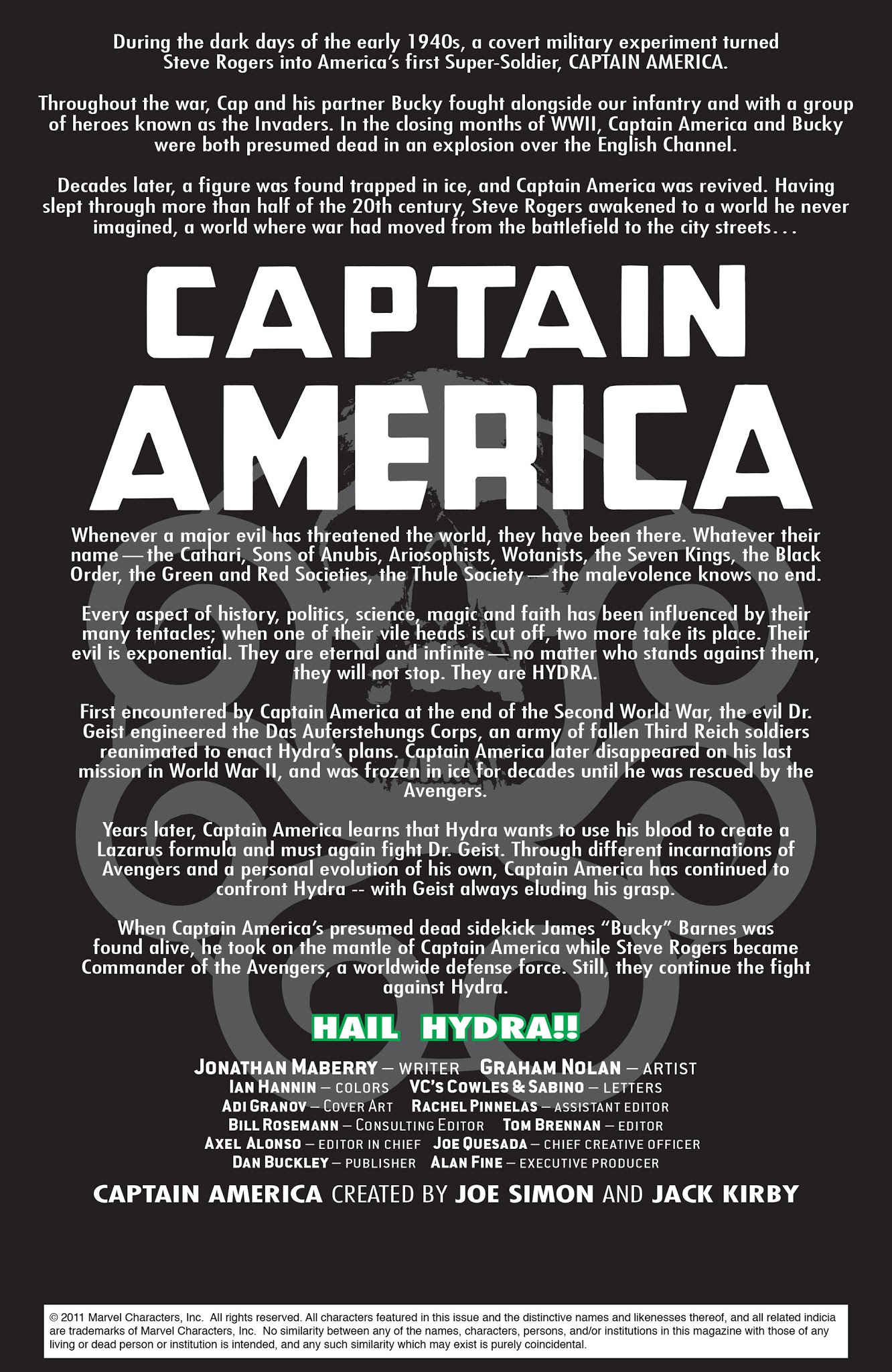 Read online Captain America: Hail Hydra comic -  Issue #5 - 2