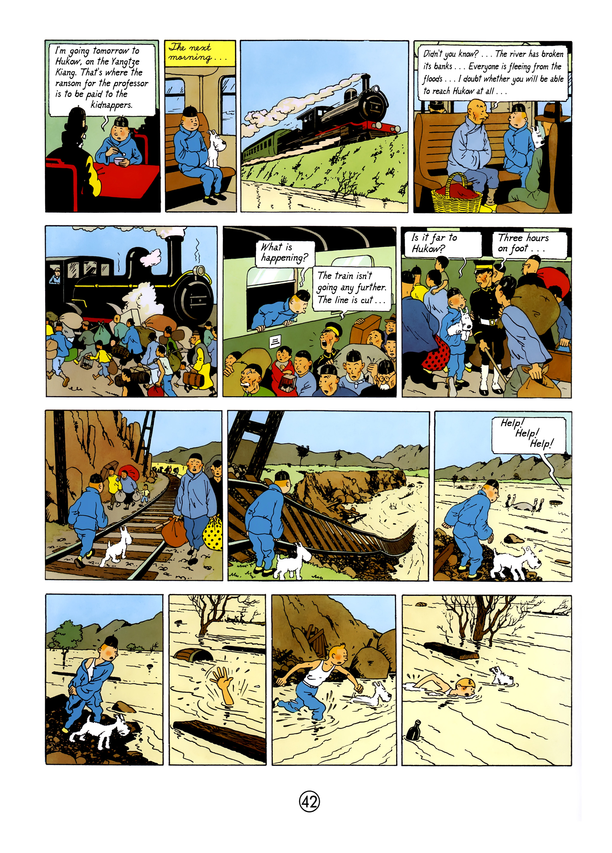 Read online The Adventures of Tintin comic -  Issue #5 - 45