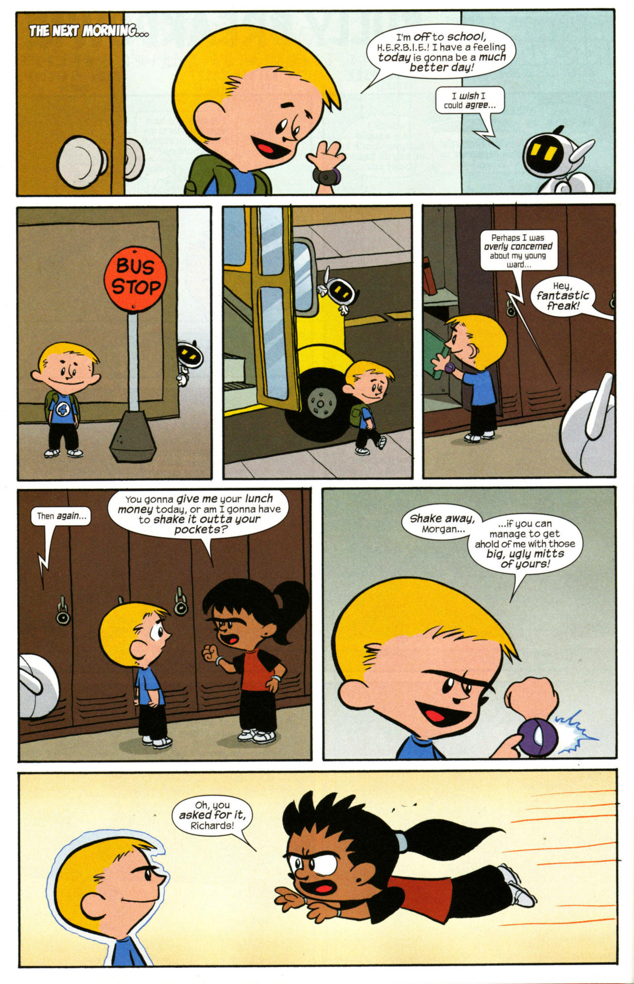Read online Franklin Richards: World Be Warned comic -  Issue # Full - 9