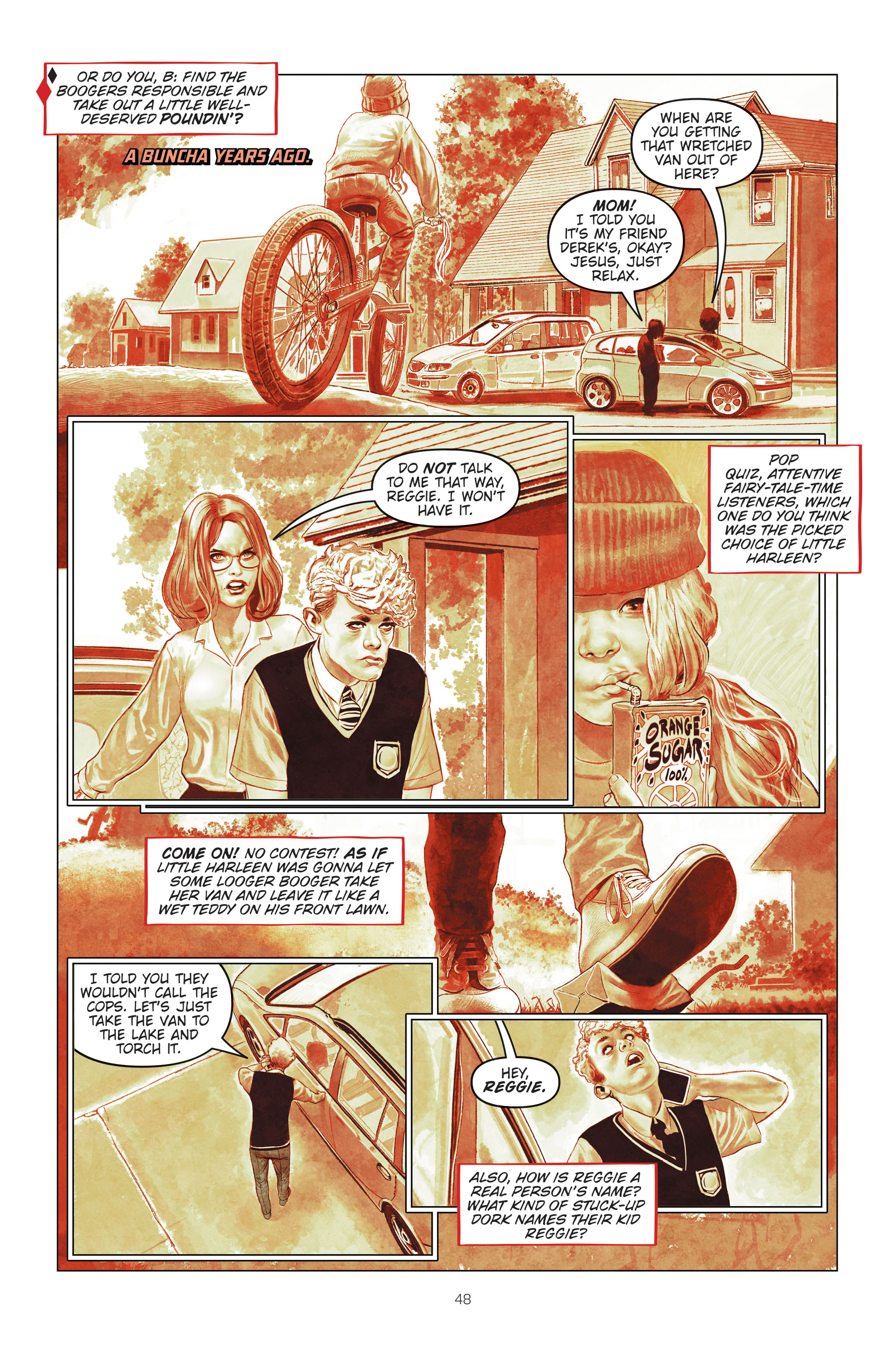 Read online Harley Quinn: Breaking Glass comic -  Issue # TPB (Part 1) - 49