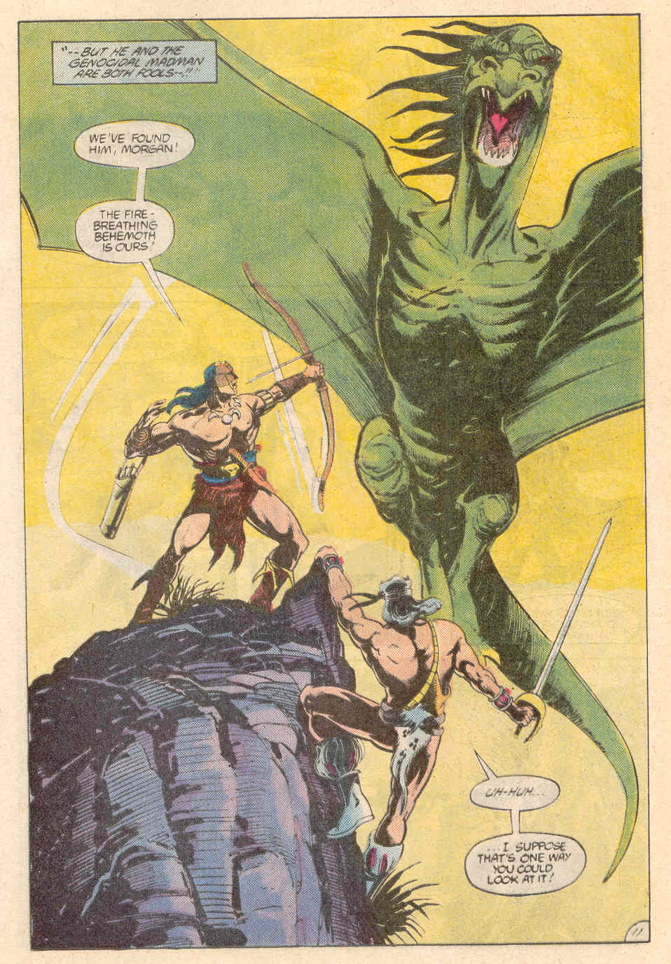 Read online Warlord (1976) comic -  Issue #128 - 11