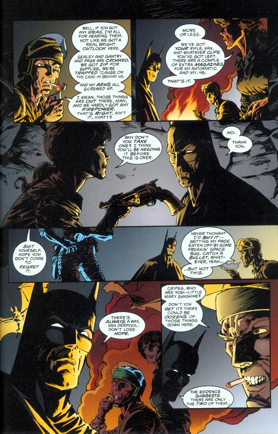 Read online Batman/Aliens comic -  Issue #2 - 9