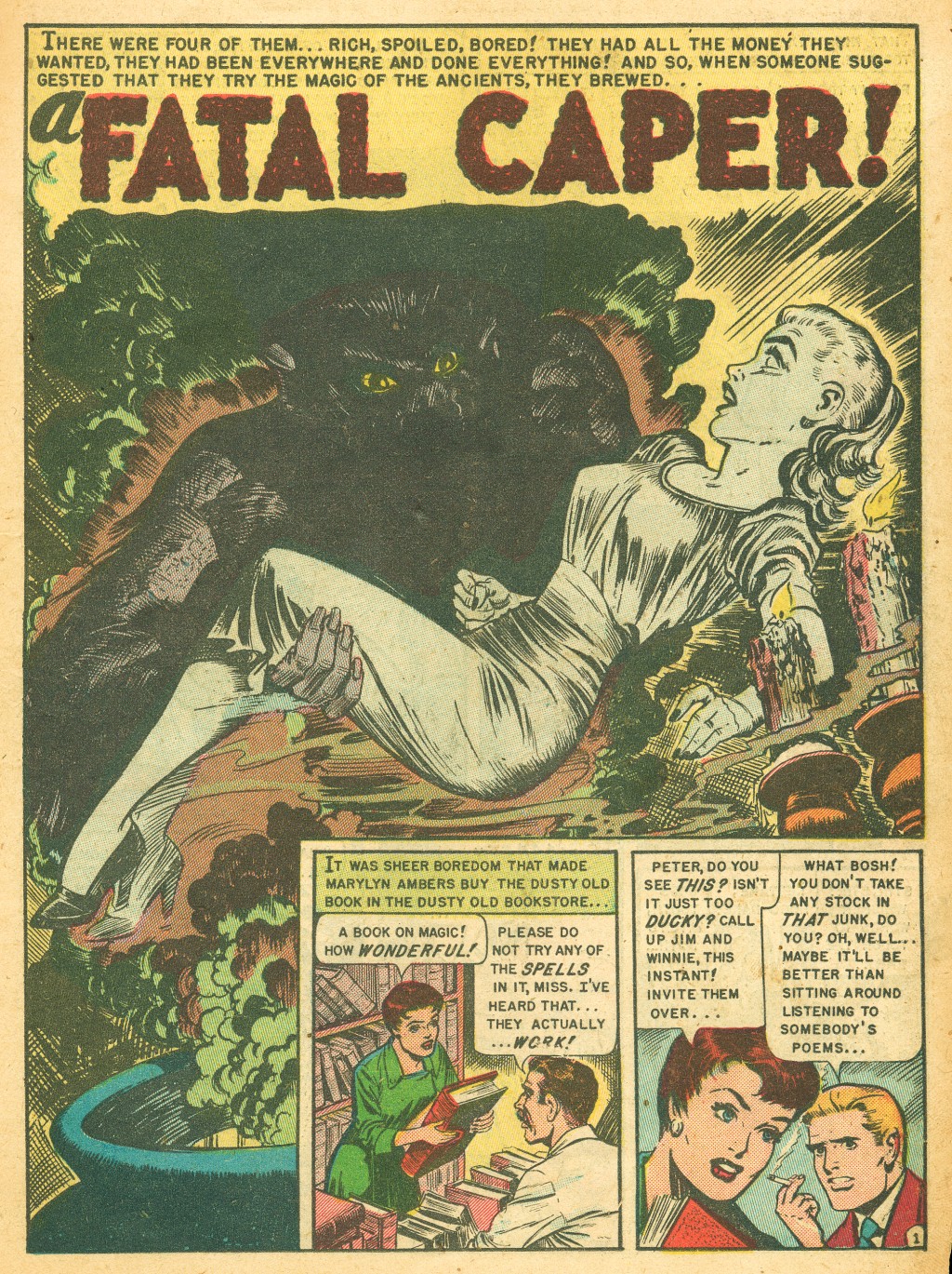 Read online Tales From The Crypt (1950) comic -  Issue #20 - 12