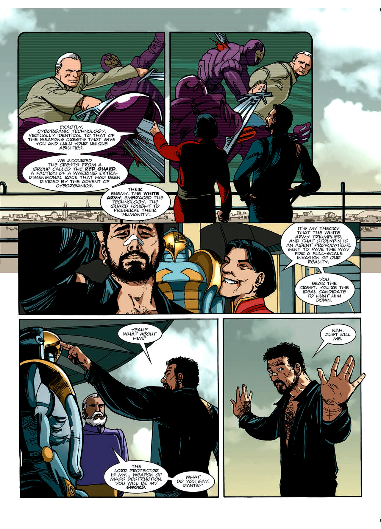 Read online Nikolai Dante comic -  Issue # TPB 7 - 139