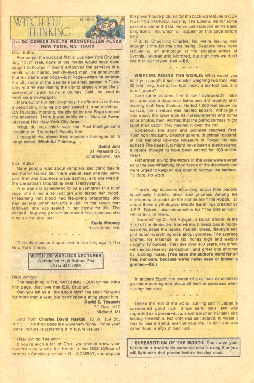 Read online The Witching Hour (1969) comic -  Issue #79 - 33