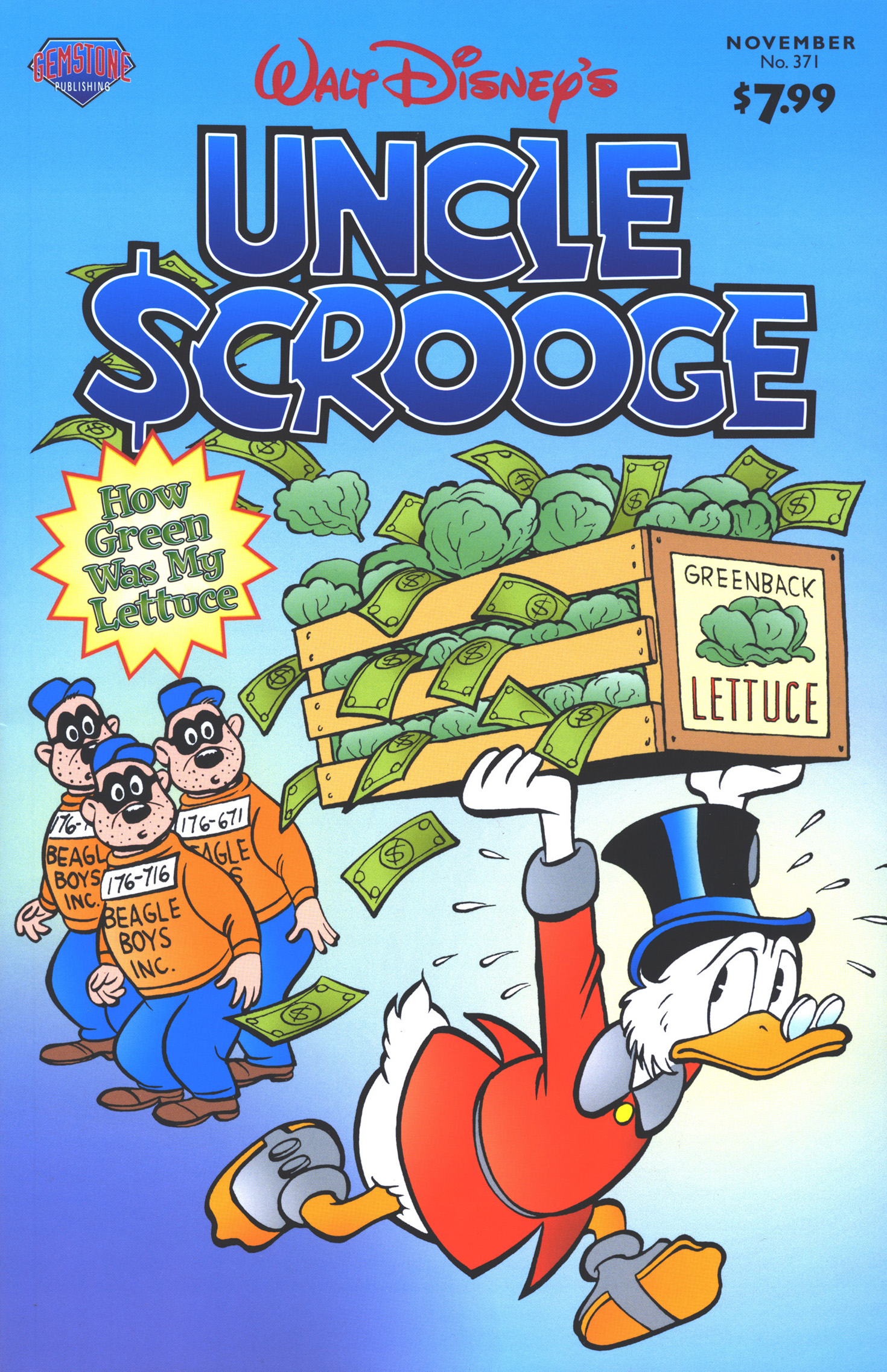 Read online Uncle Scrooge (1953) comic -  Issue #371 - 1