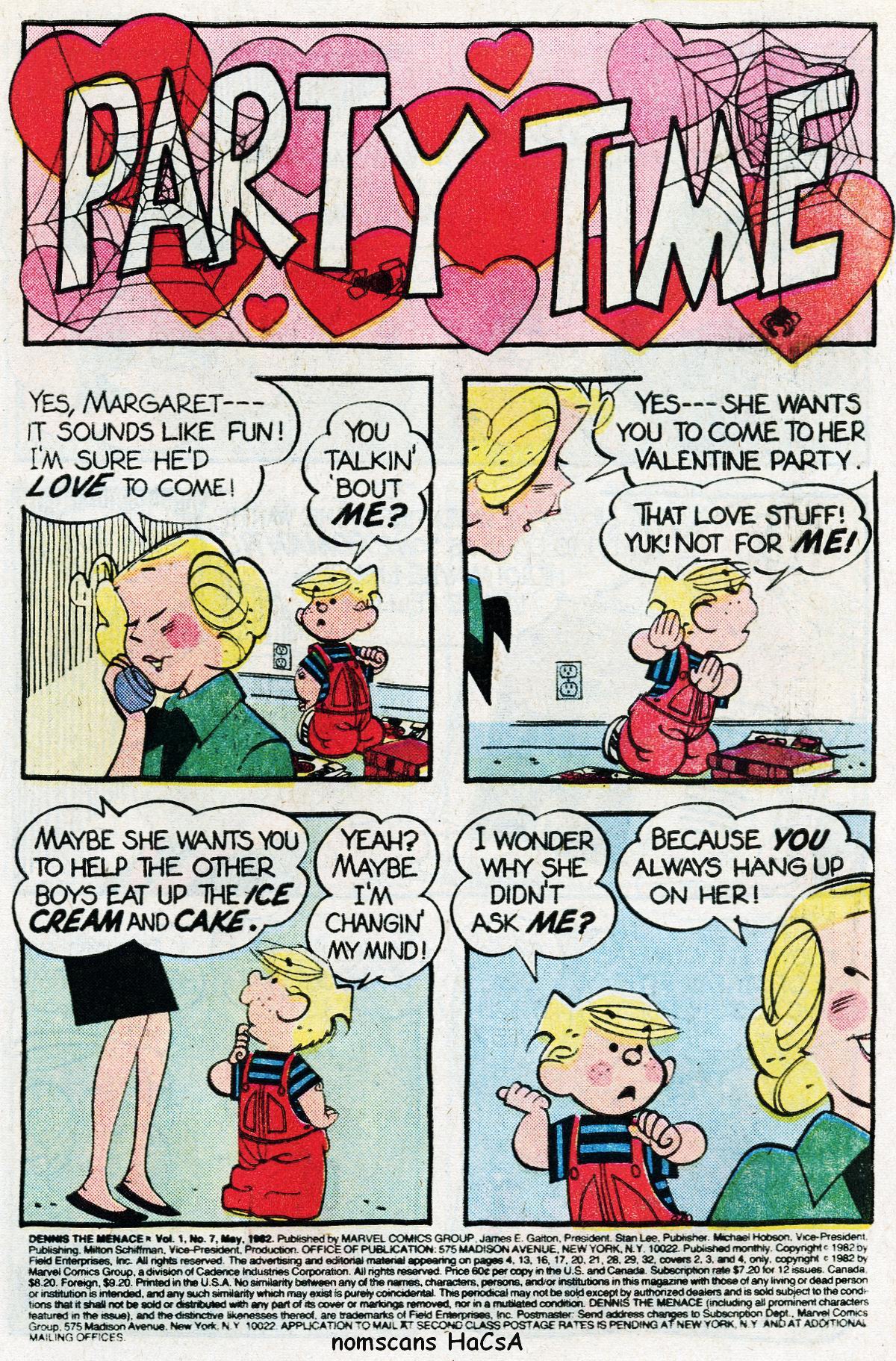 Dennis The Menace Issue Read Dennis The Menace Issue Comic Online