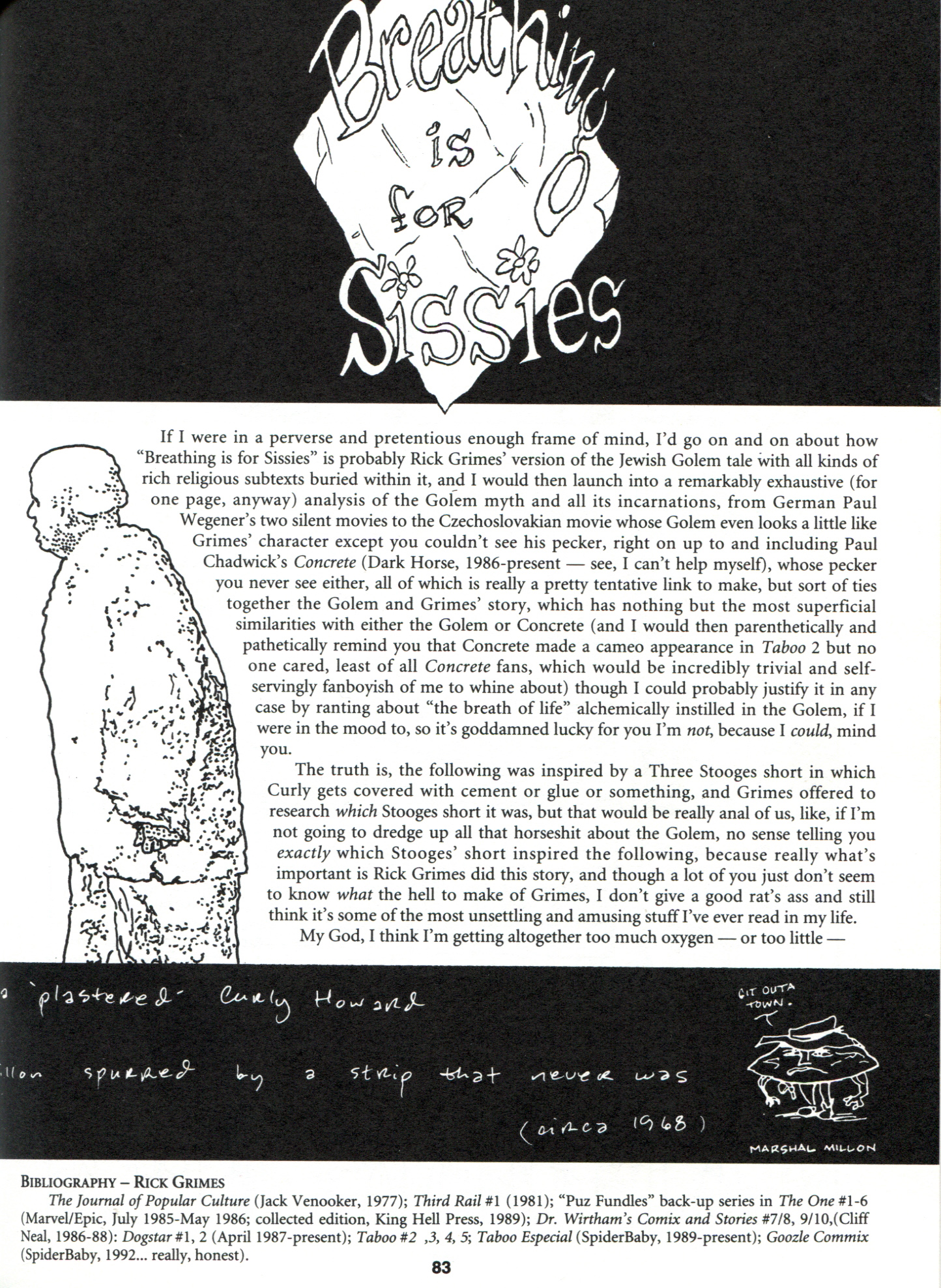 Read online Taboo comic -  Issue #7 - 85