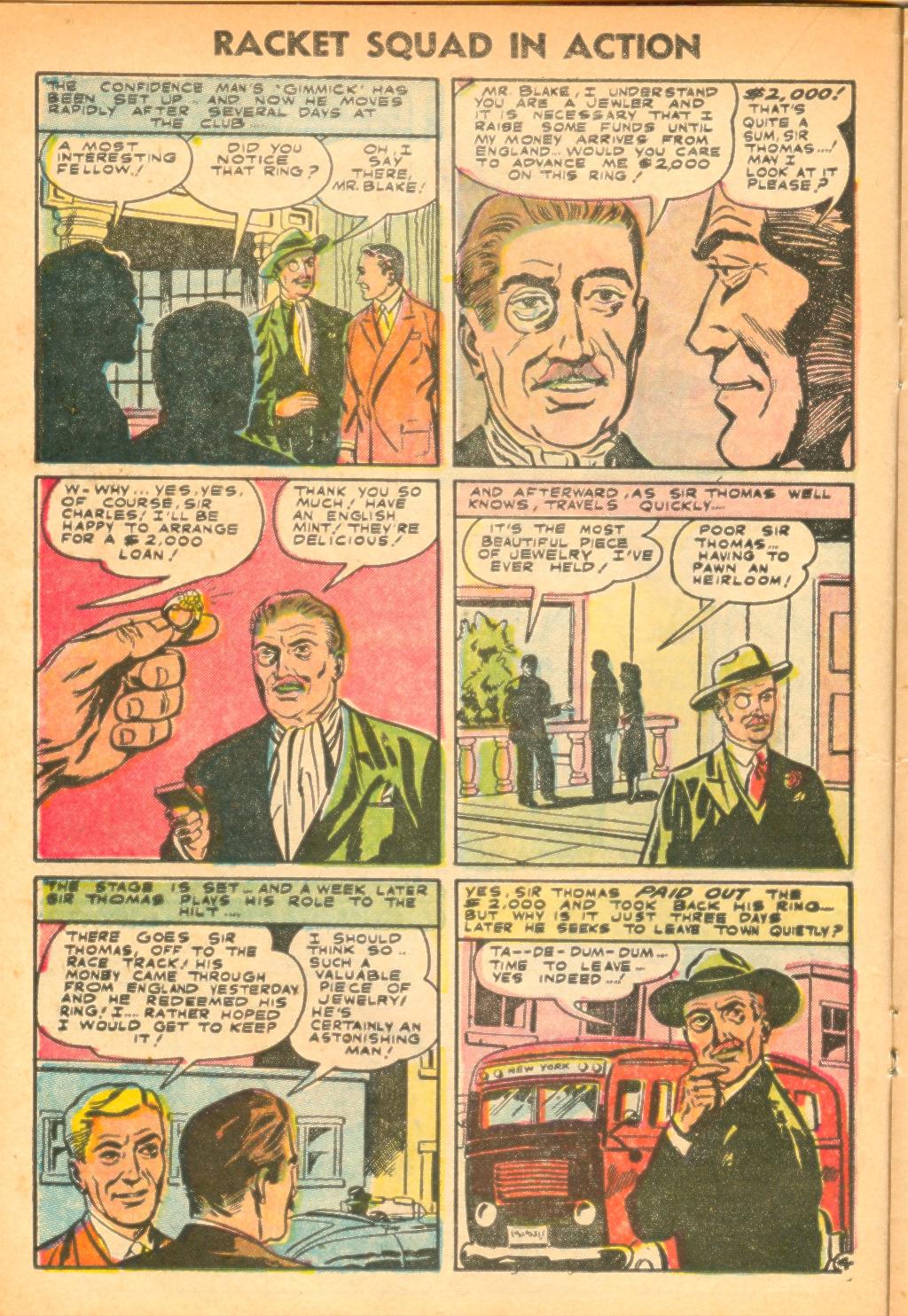 Read online Racket Squad in Action comic -  Issue #20 - 14