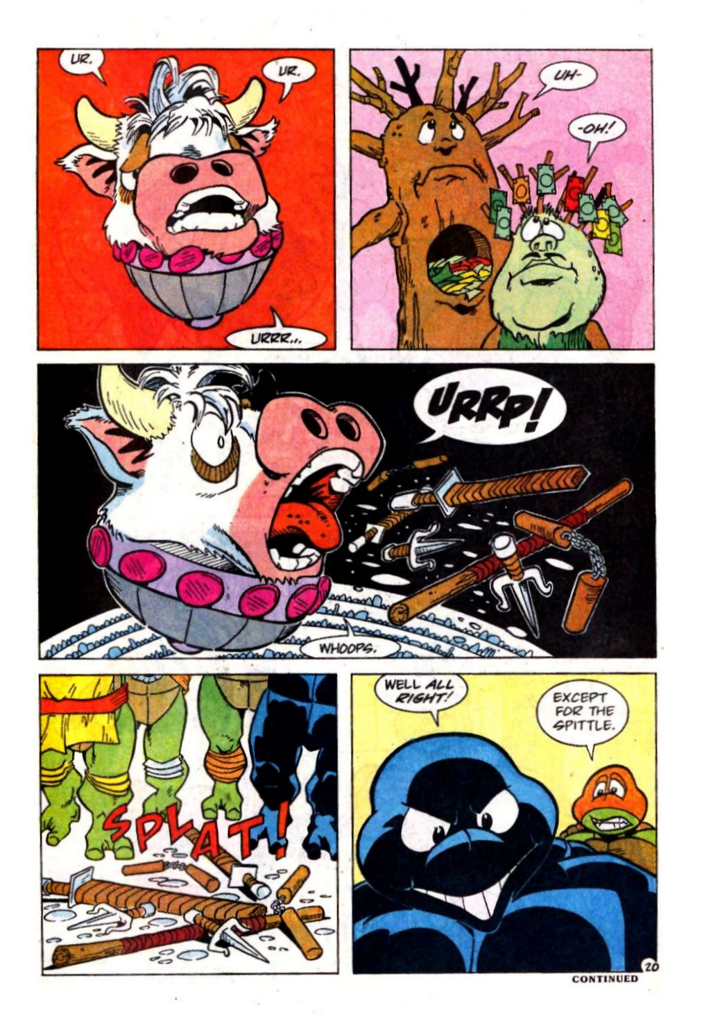 Read online Teenage Mutant Ninja Turtles Adventures (1989) comic -  Issue #7 - 21