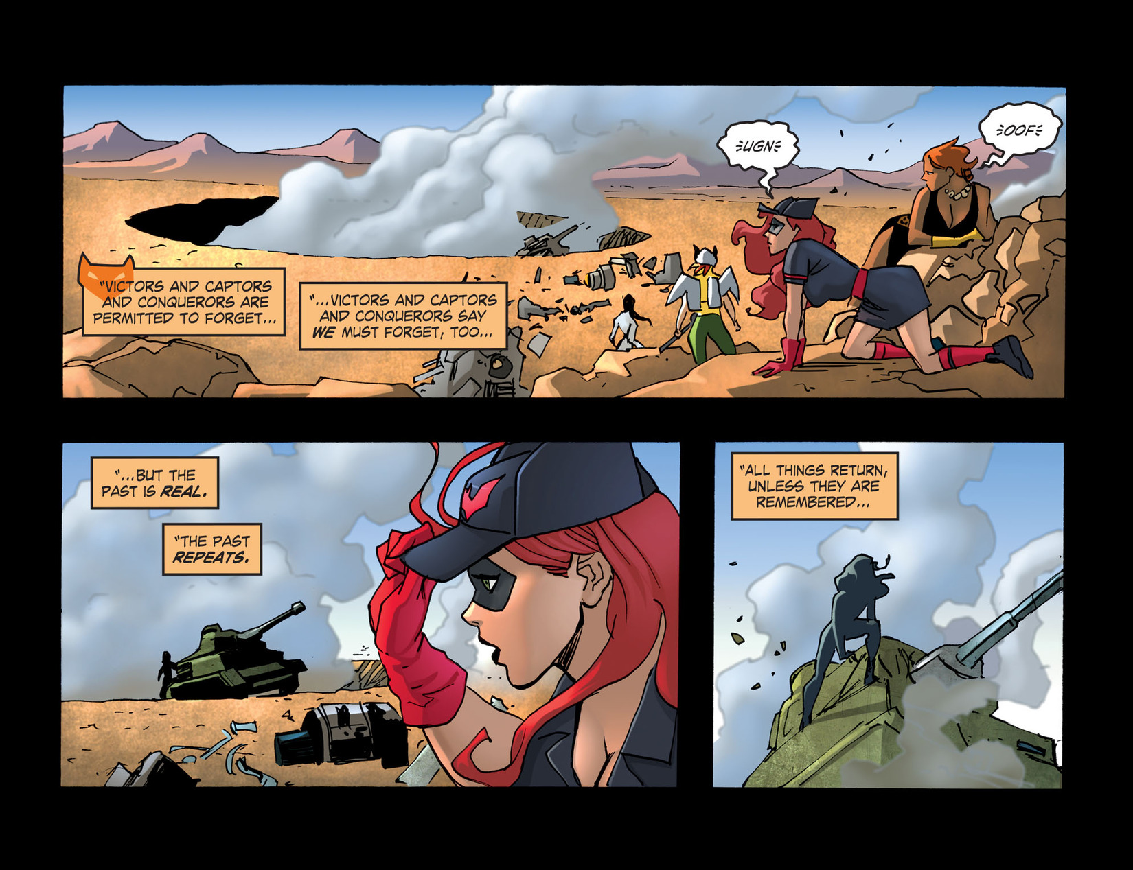 Read online DC Comics: Bombshells comic -  Issue #66 - 21