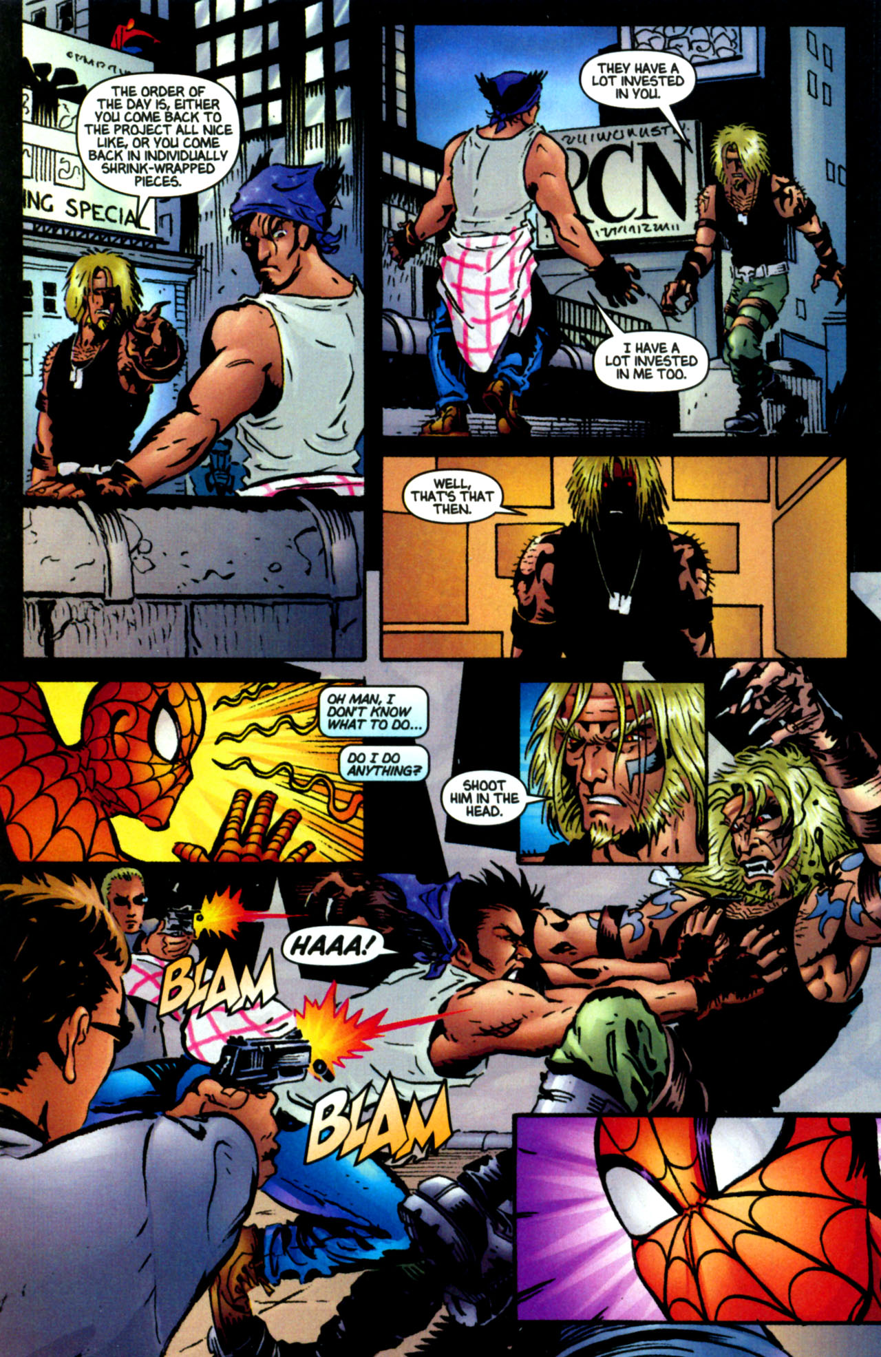 Read online Ultimate Marvel Team-Up comic -  Issue #1 - 23