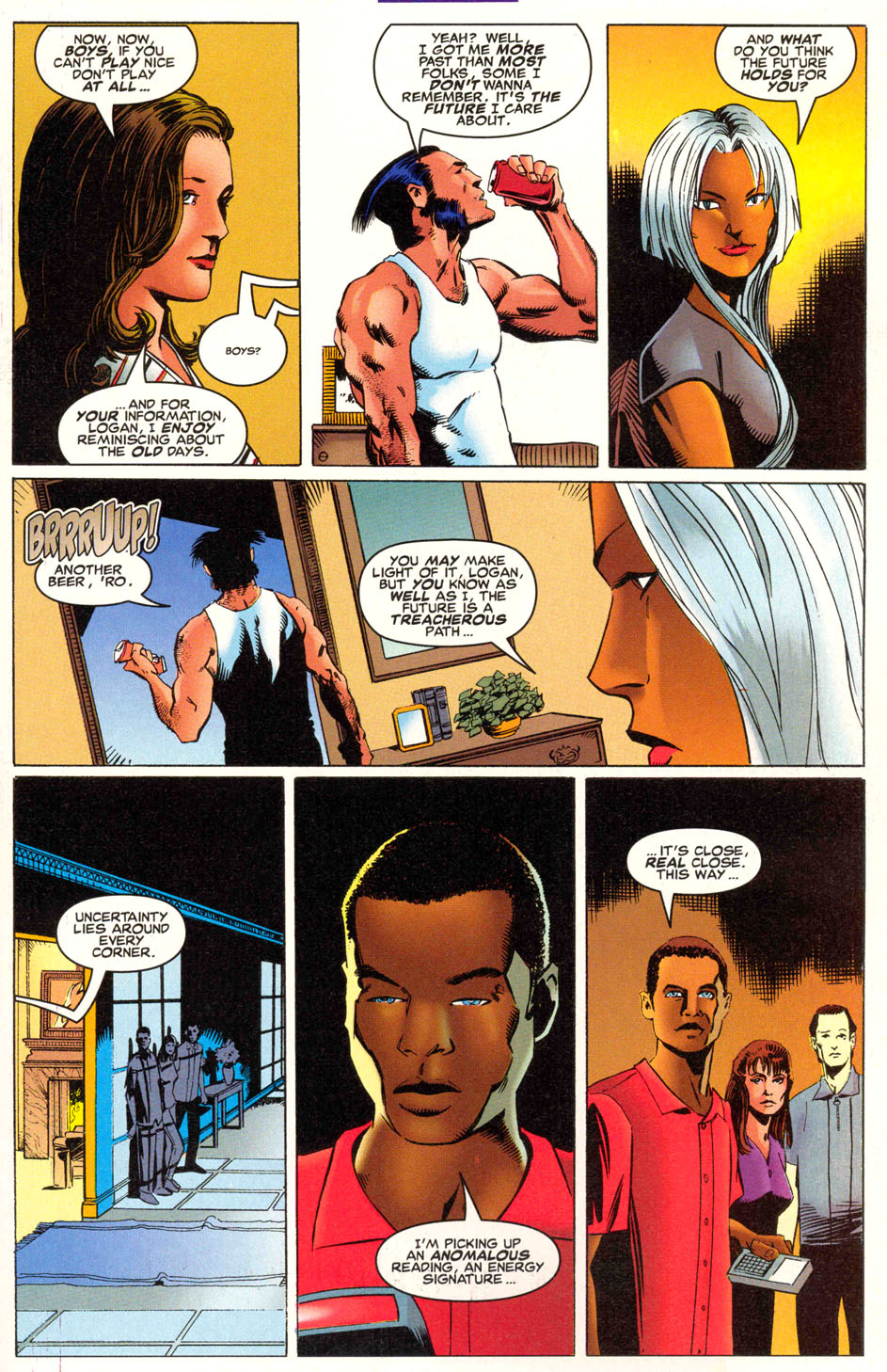 Read online Star Trek: The Next Generation/X-Men: Second Contact comic -  Issue # Full - 12