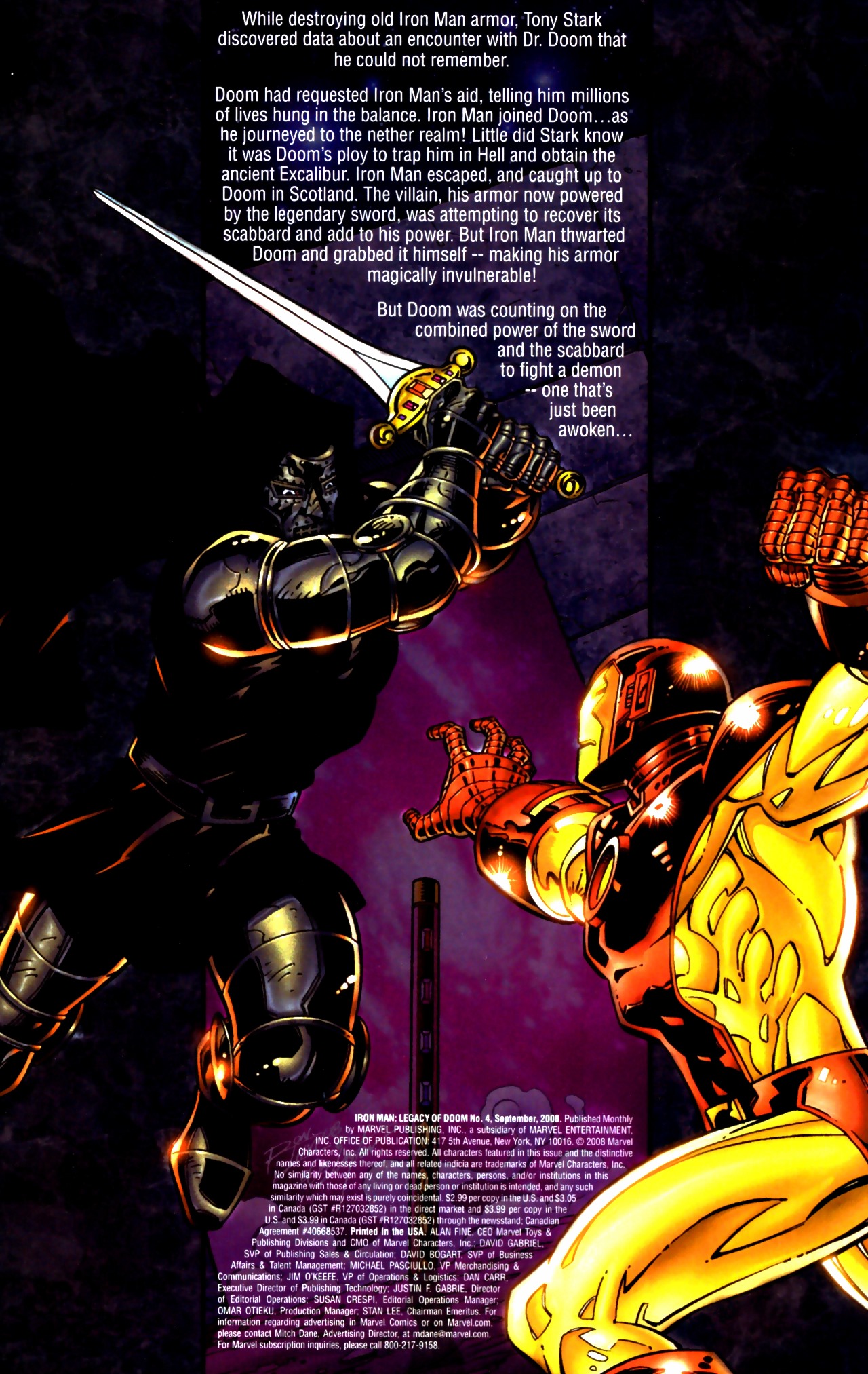 Read online Iron Man: Legacy of Doom comic -  Issue #4 - 2