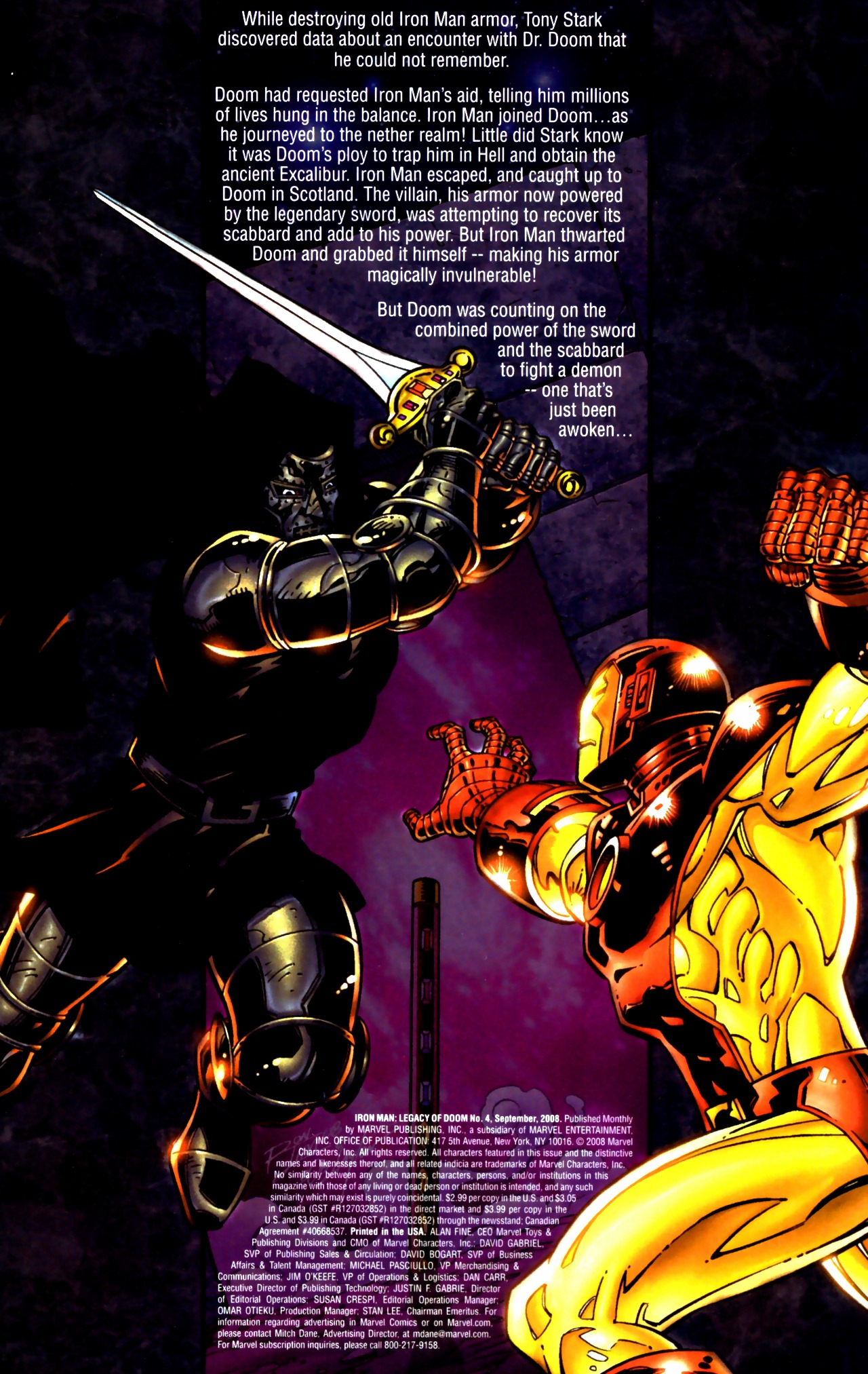 Read online Iron Man: Legacy of Doom comic -  Issue #4 - 2