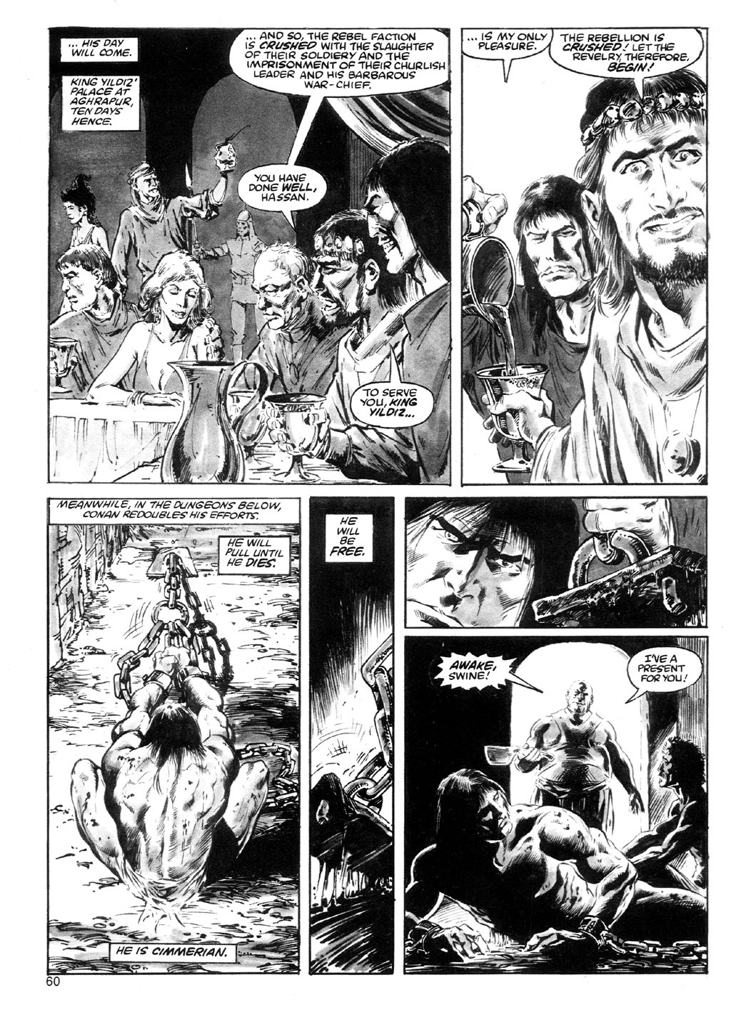 Read online The Savage Sword Of Conan comic -  Issue #91 - 56