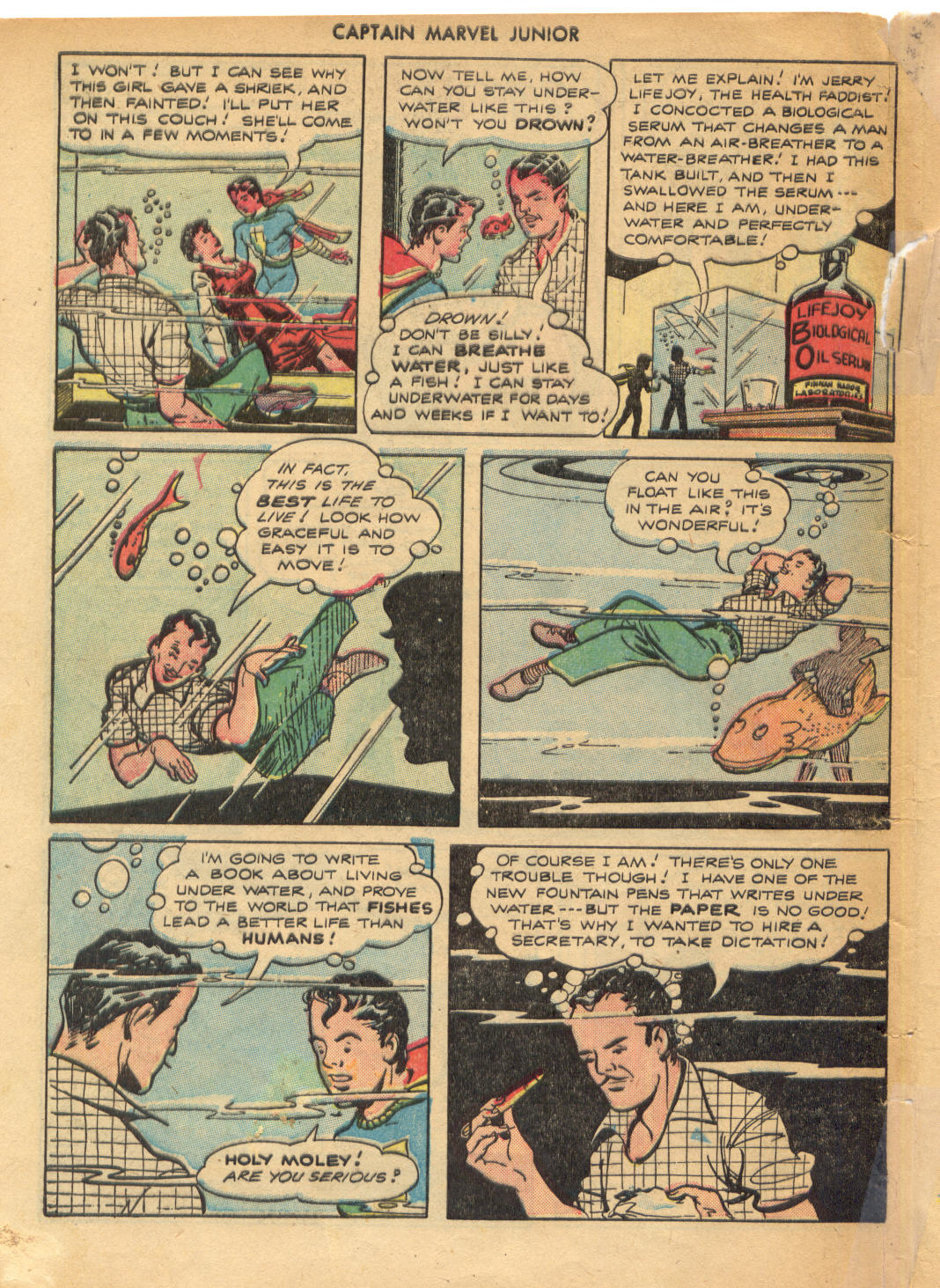 Read online Captain Marvel, Jr. comic -  Issue #54 - 44
