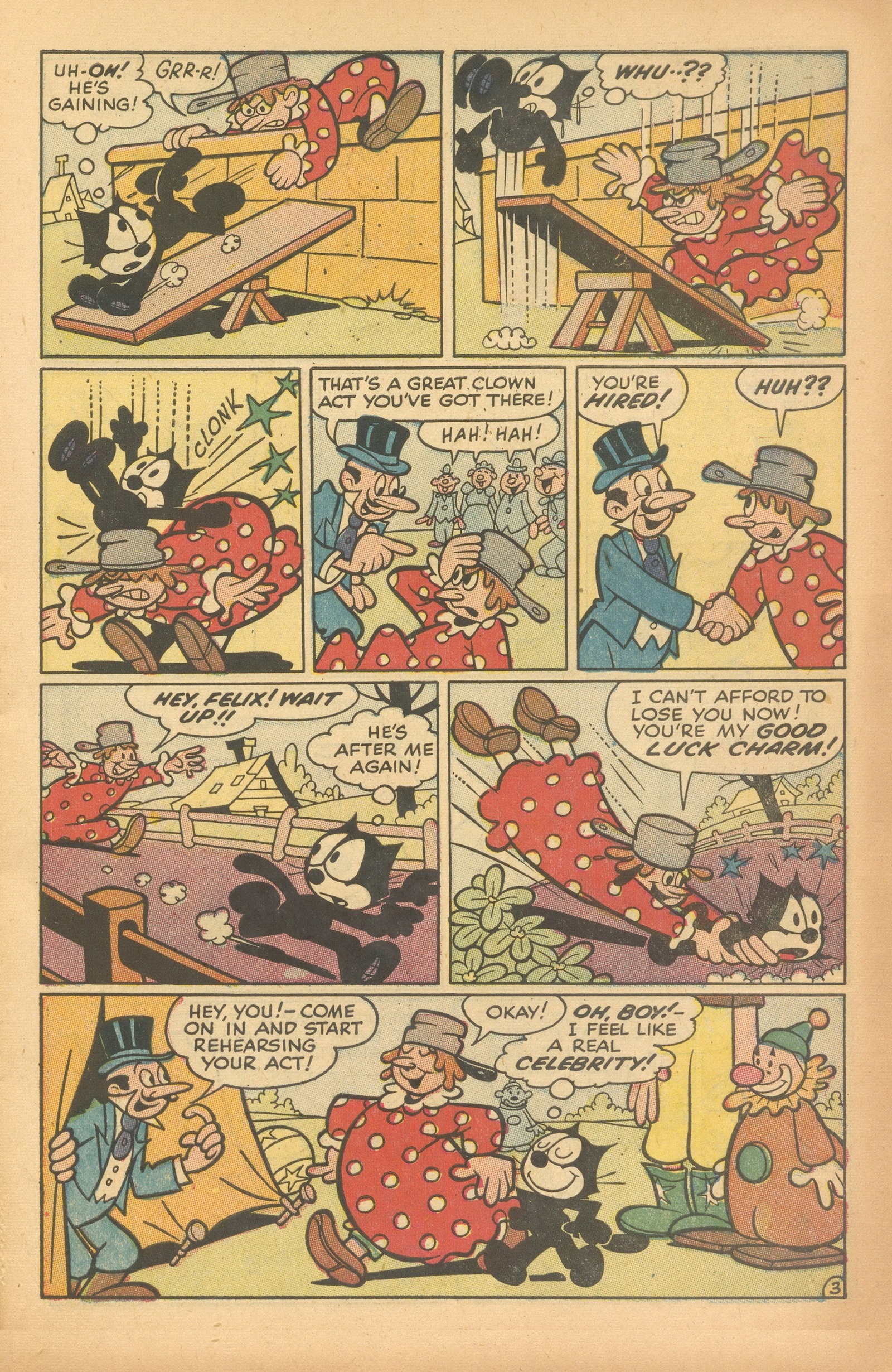 Read online Felix the Cat (1955) comic -  Issue #70 - 7