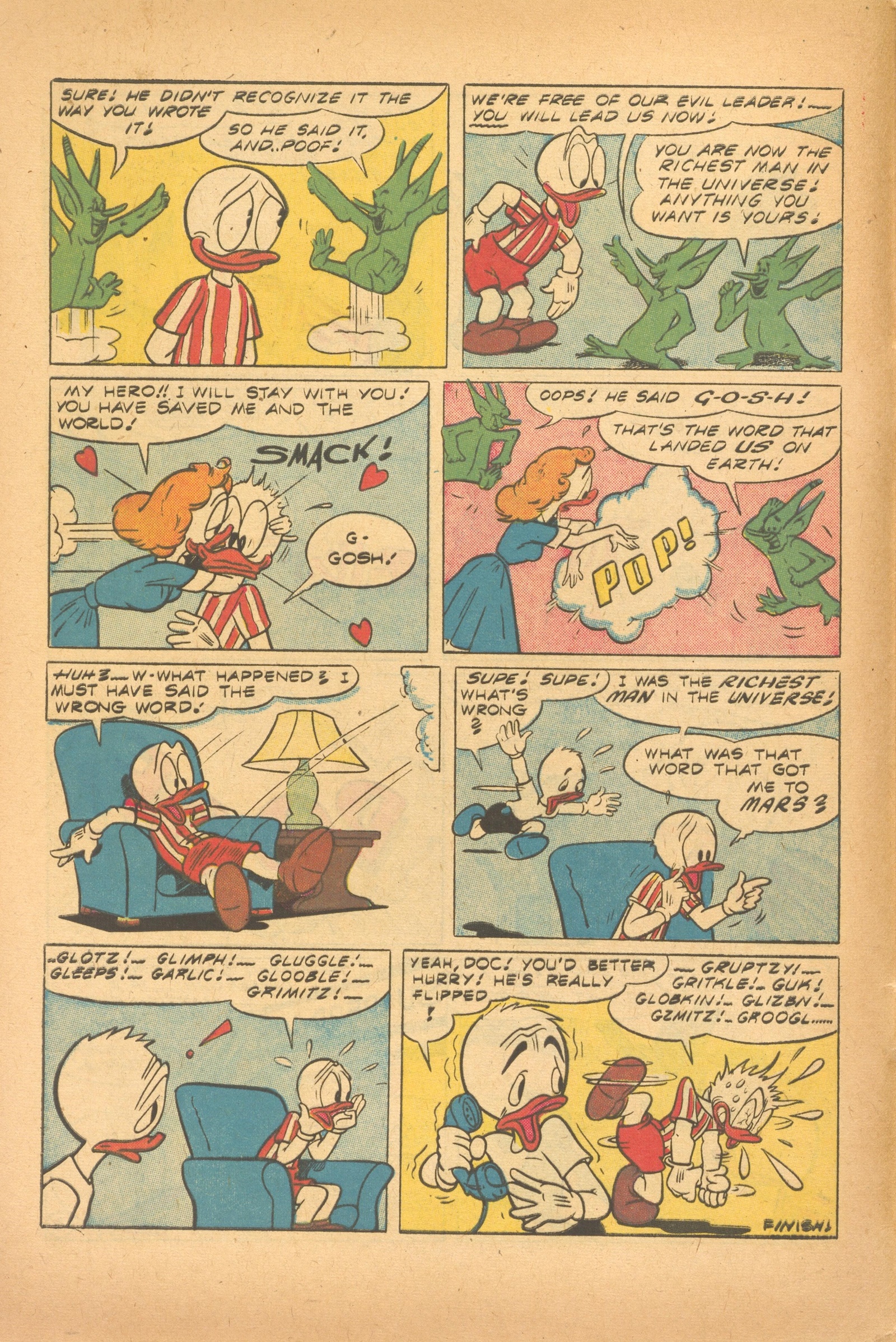 Read online Super Duck Comics comic -  Issue #76 - 8