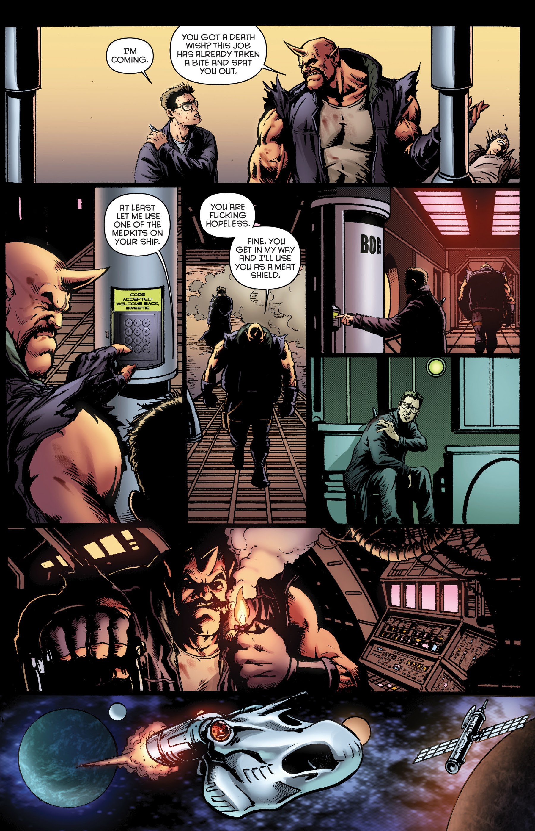 Read online Space Bastards comic -  Issue #1 - 27