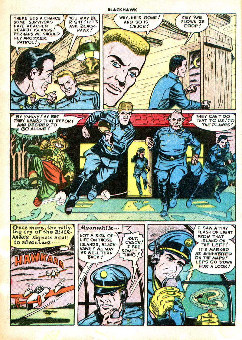 Read online Blackhawk (1957) comic -  Issue #17 - 6