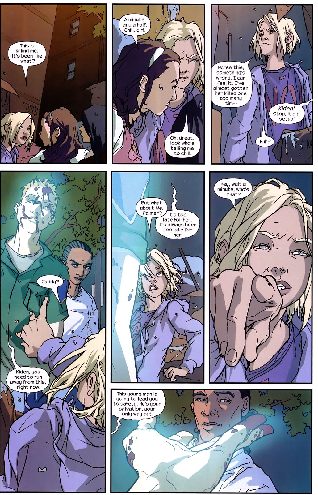 Read online NYX comic -  Issue #7 - 21
