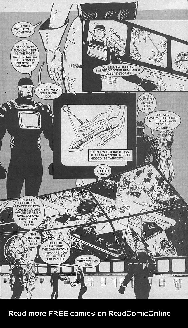 Read online Femforce comic -  Issue #43 - 10