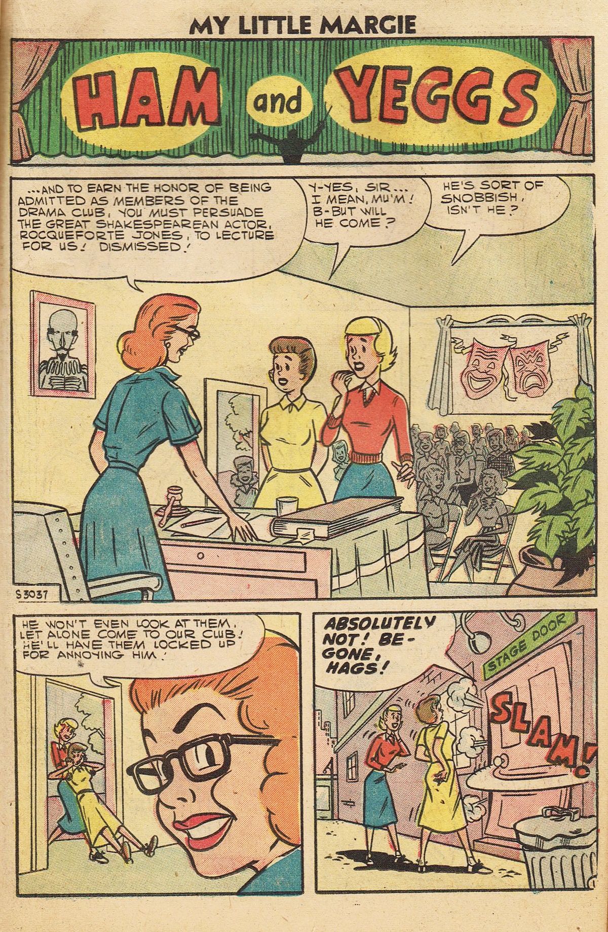 Read online My Little Margie (1954) comic -  Issue #20 - 36