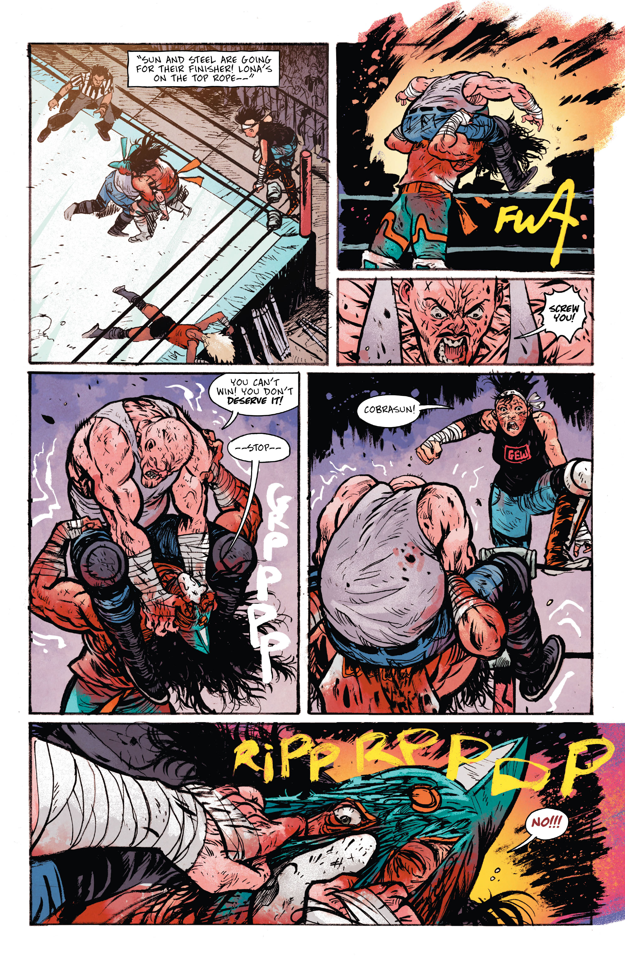 Read online Do a Powerbomb comic -  Issue #5 - 19
