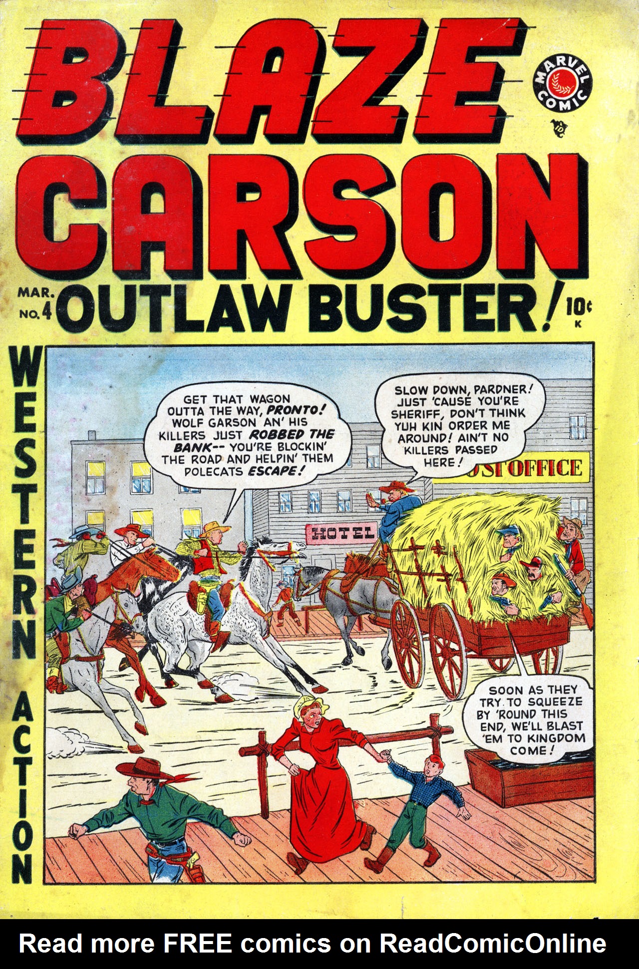 Read online Blaze Carson comic -  Issue #4 - 1