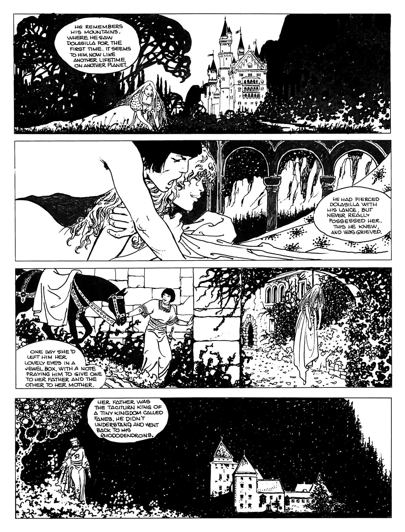 Read online Perchance to dream - The Indian adventures of Giuseppe Bergman comic -  Issue # TPB - 102