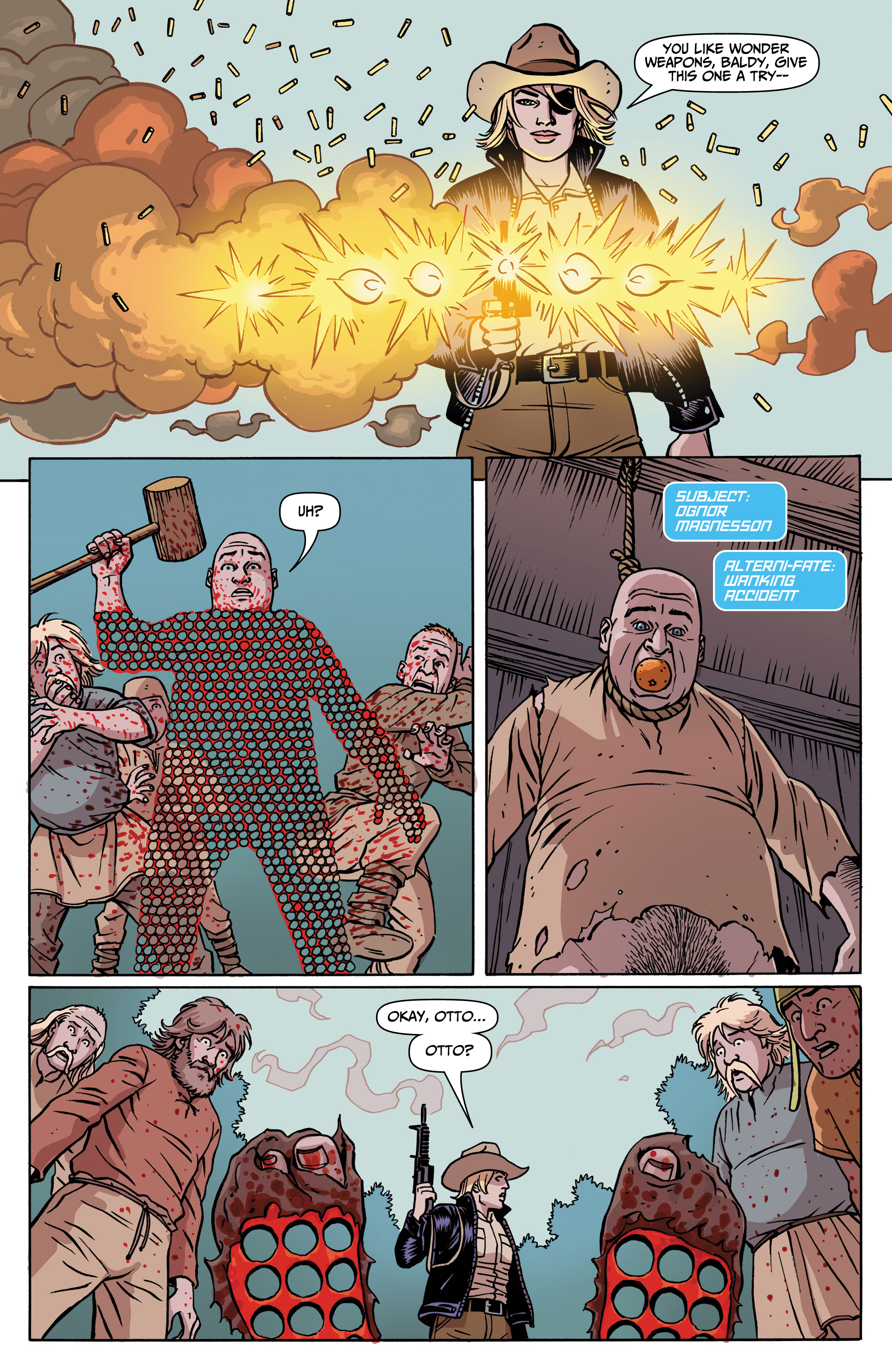 Read online Marjorie Finnegan, Temporal Criminal comic -  Issue #1 - 15