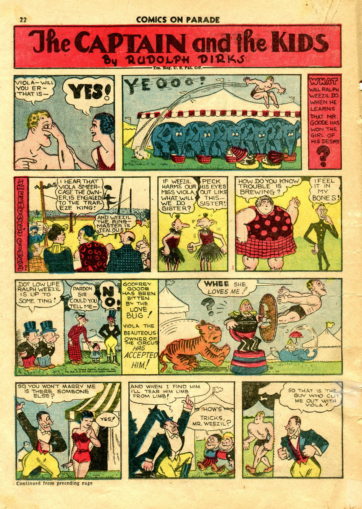 Read online Comics on Parade comic -  Issue #27 - 23