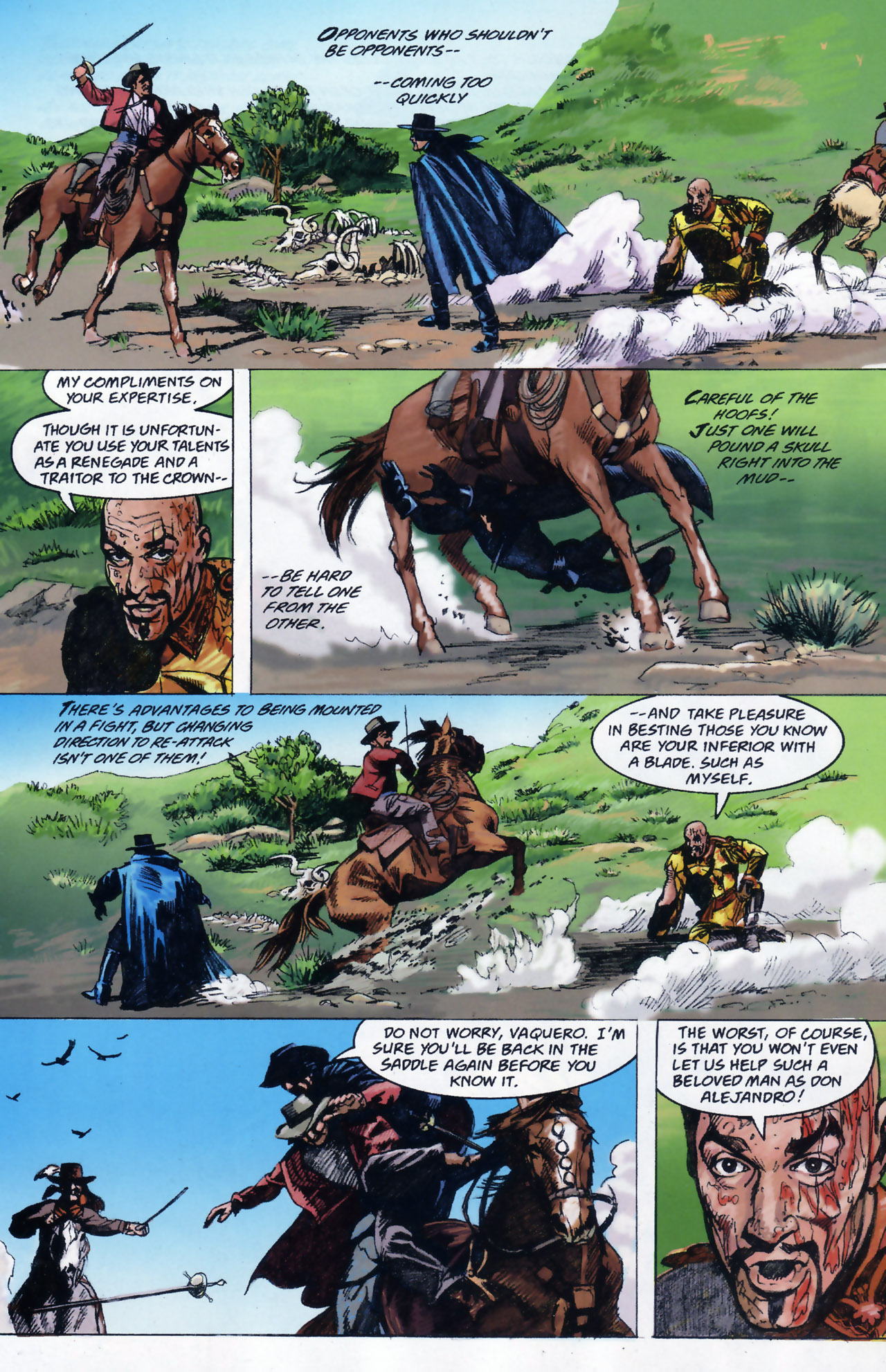 Read online Zorro: Matanzas comic -  Issue #3 - 20
