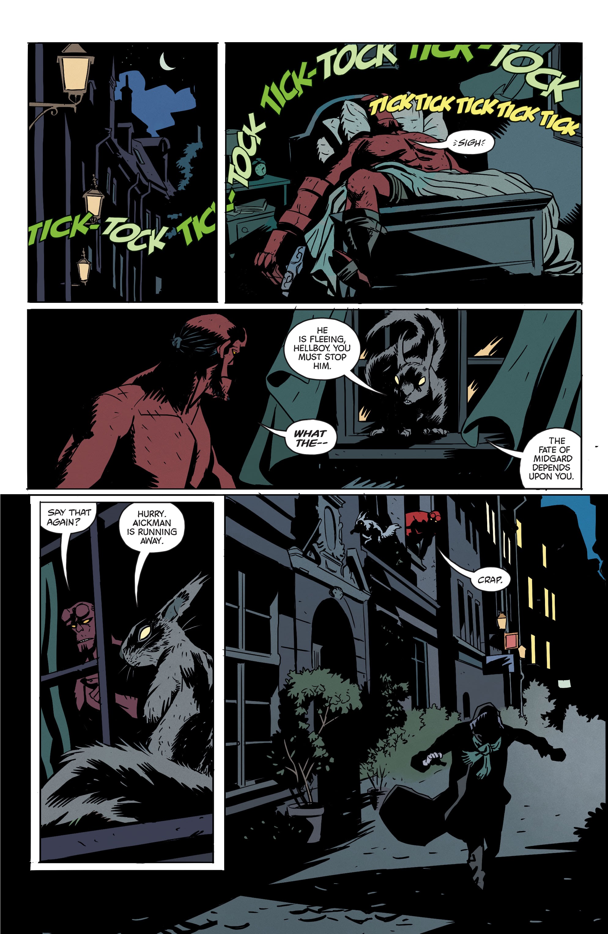 Read online Hellboy: The Bones of Giants comic -  Issue #1 - 21