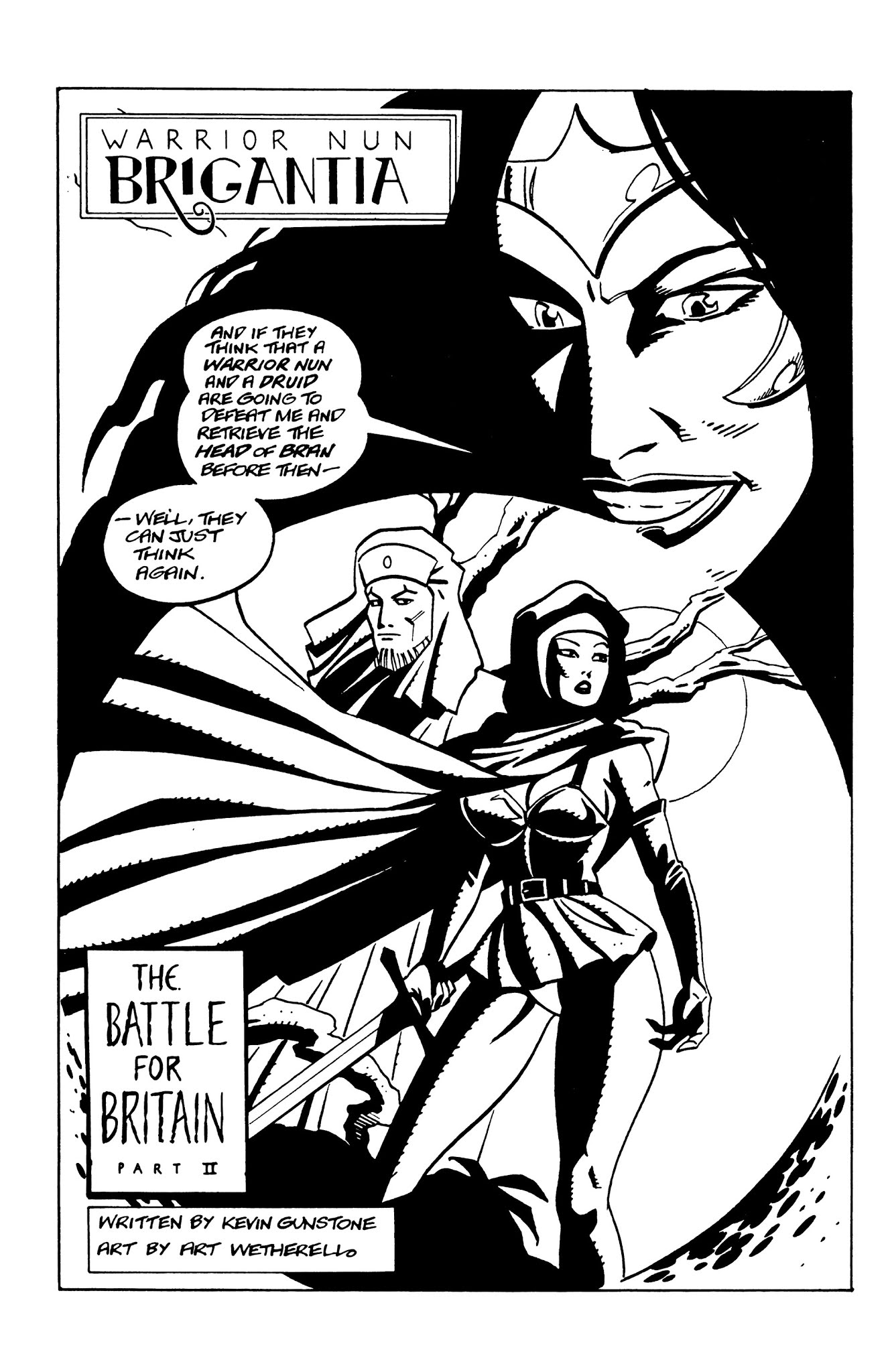 Read online Warrior Nun Brigantia comic -  Issue #2 - 4