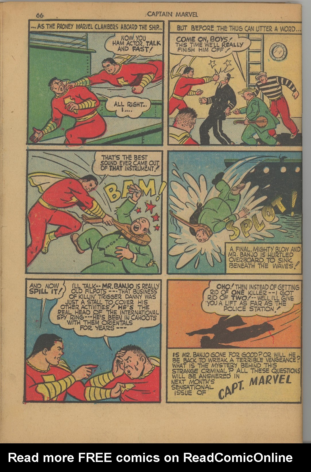 Read online Captain Marvel Adventures comic -  Issue #8 - 67