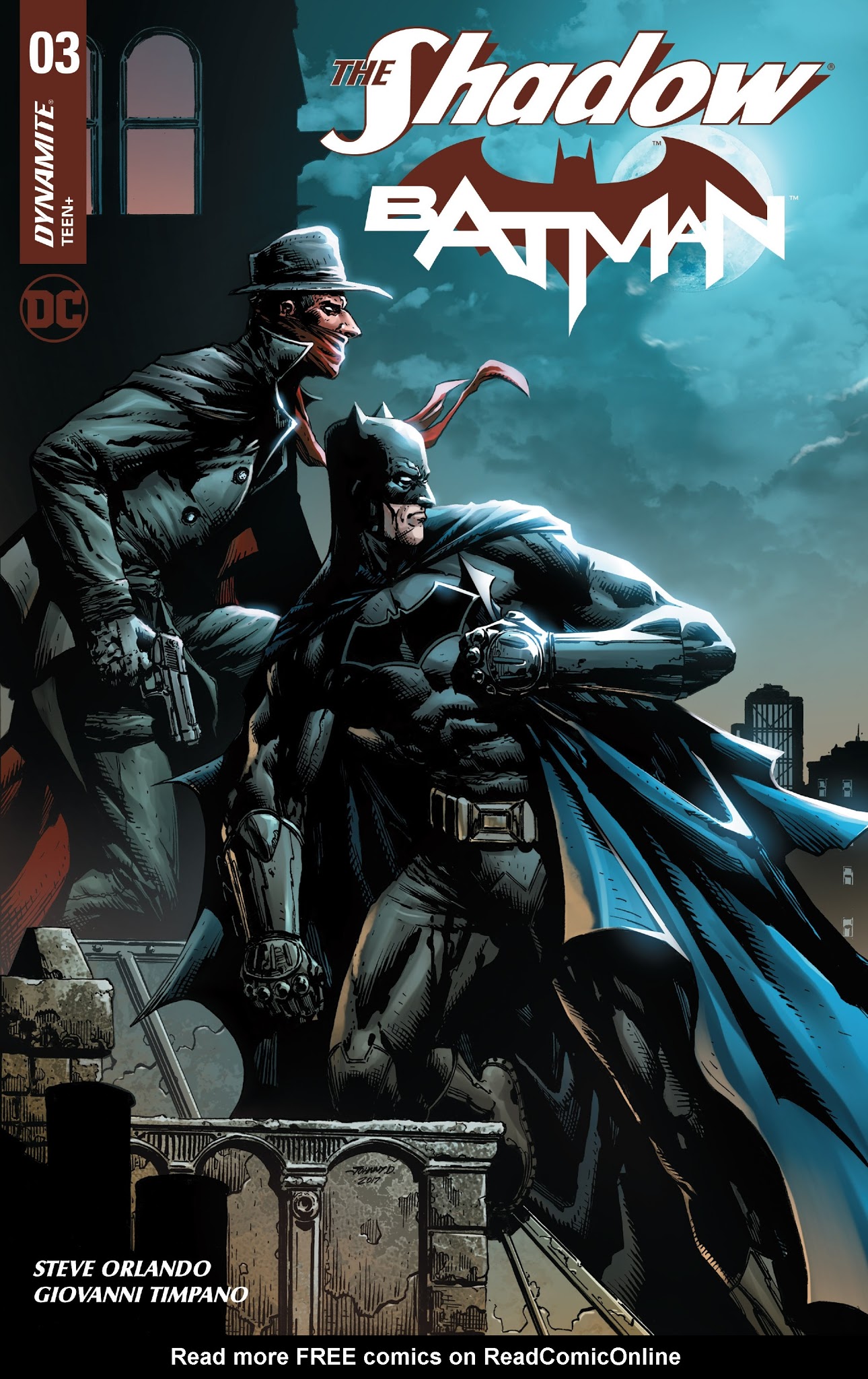 Read online The Shadow/Batman comic -  Issue #3 - 3