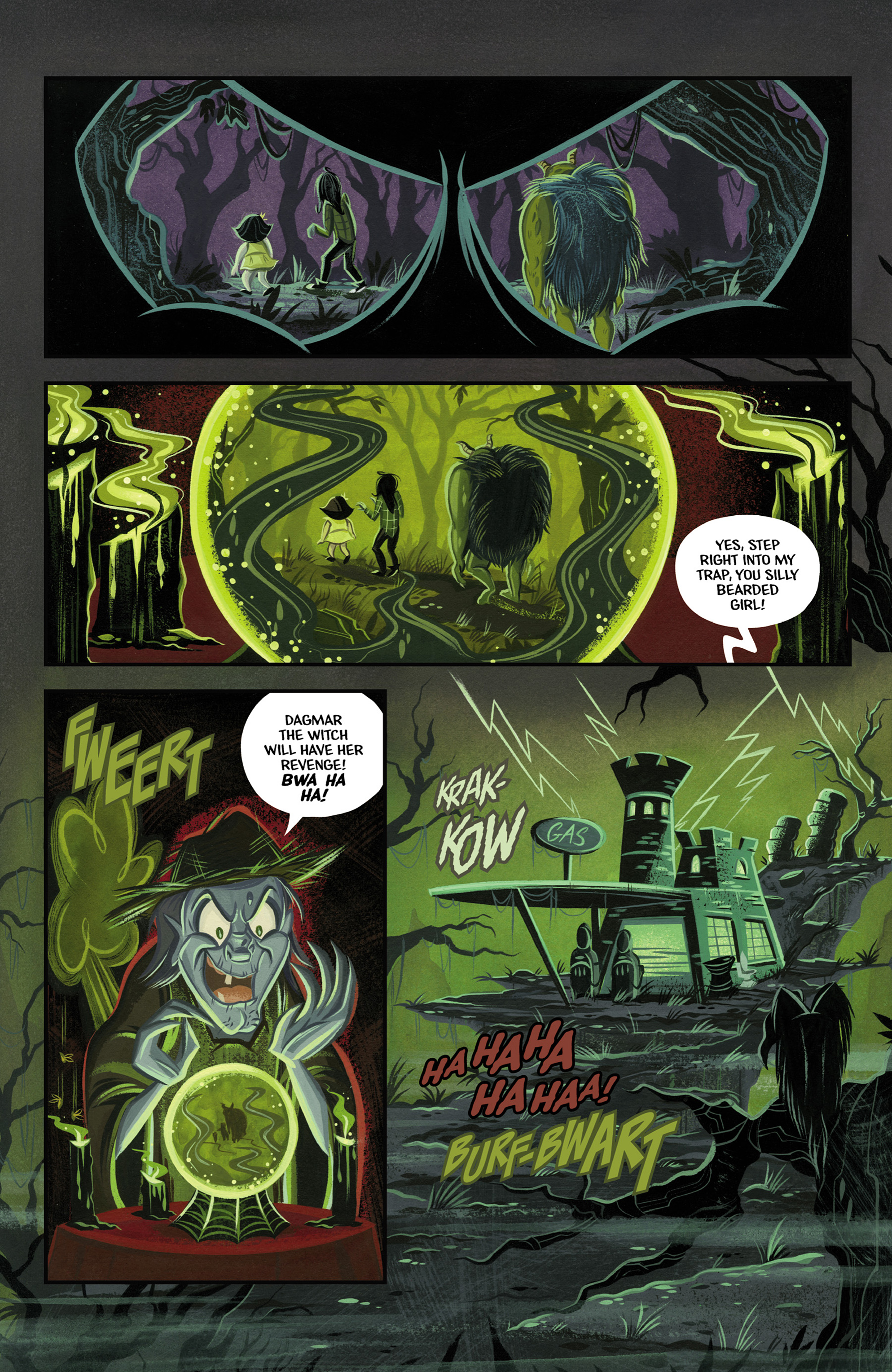 Read online Chimichanga: Sorrow of the World's Worst Face comic -  Issue #3 - 6