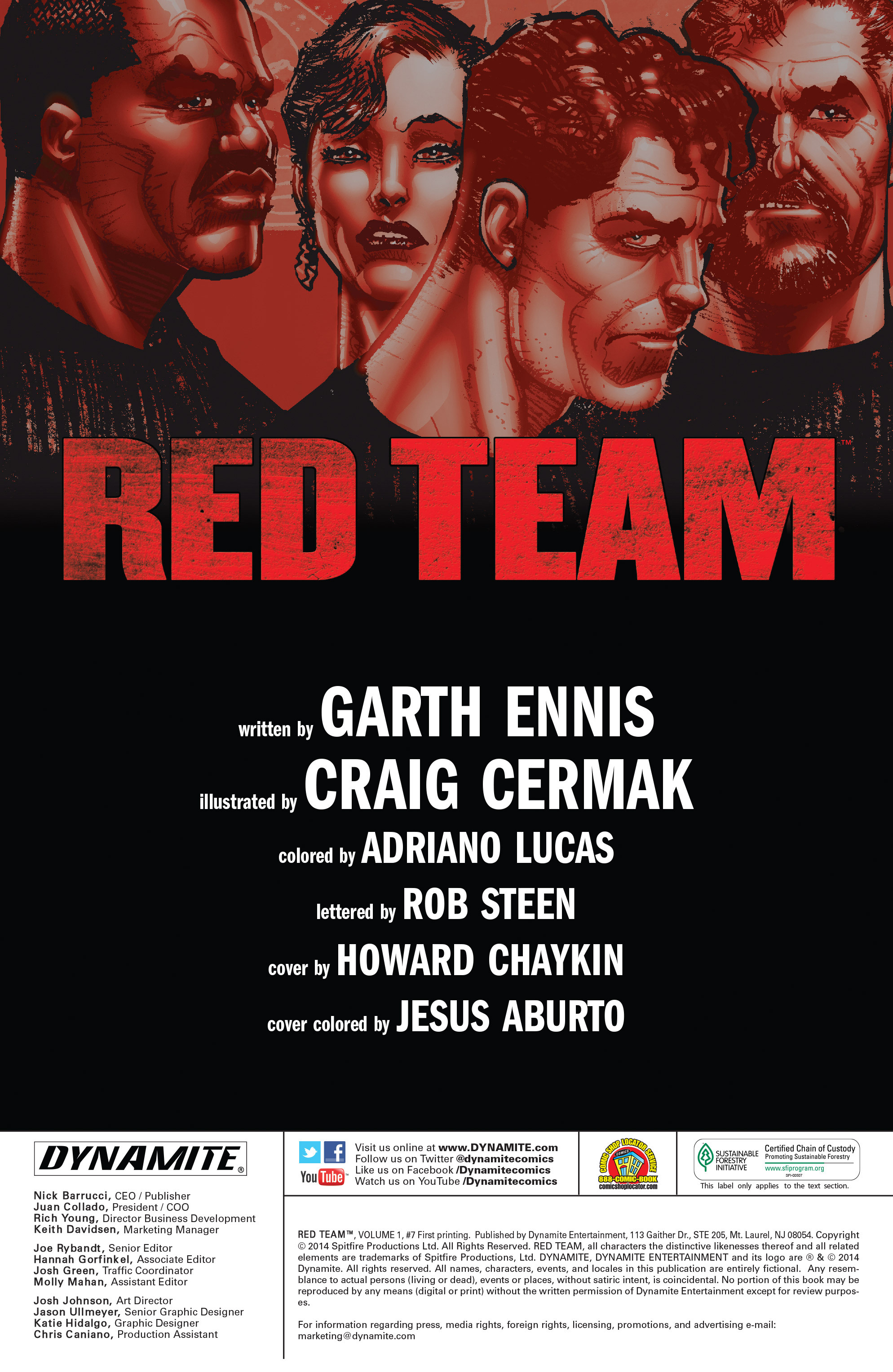 Read online Red Team comic -  Issue #7 - 2