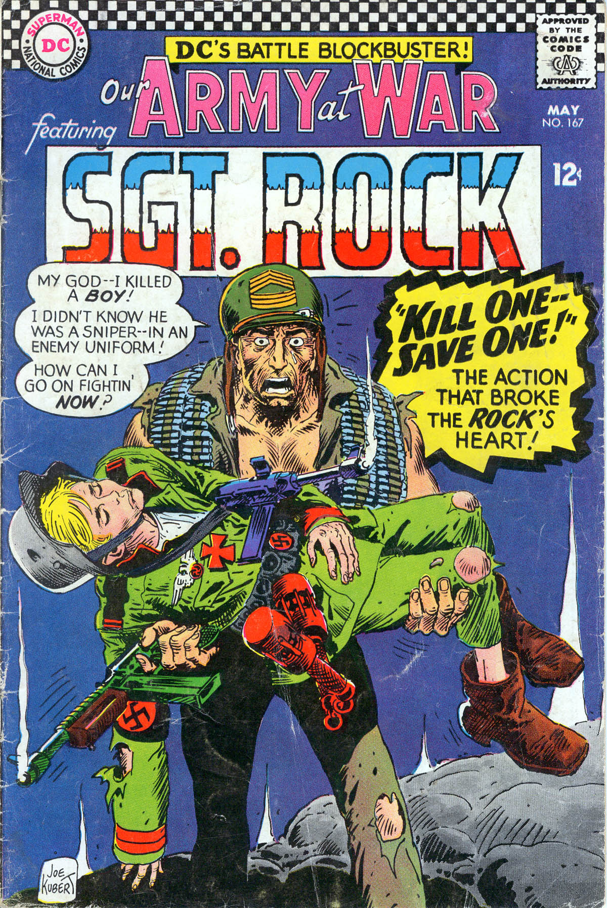 Read online Our Army at War (1952) comic -  Issue #167 - 1