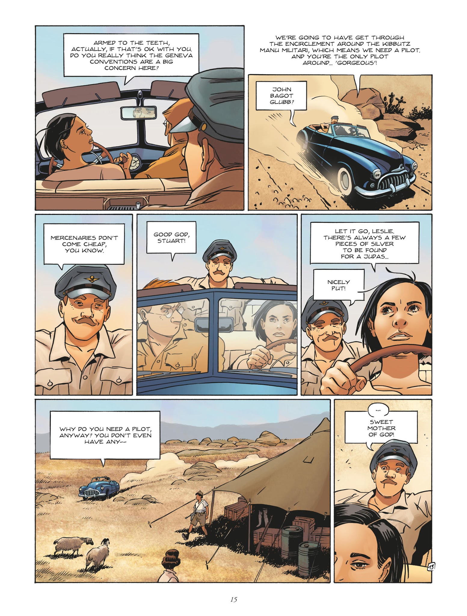 Read online The Jewish Brigade comic -  Issue #3 - 15