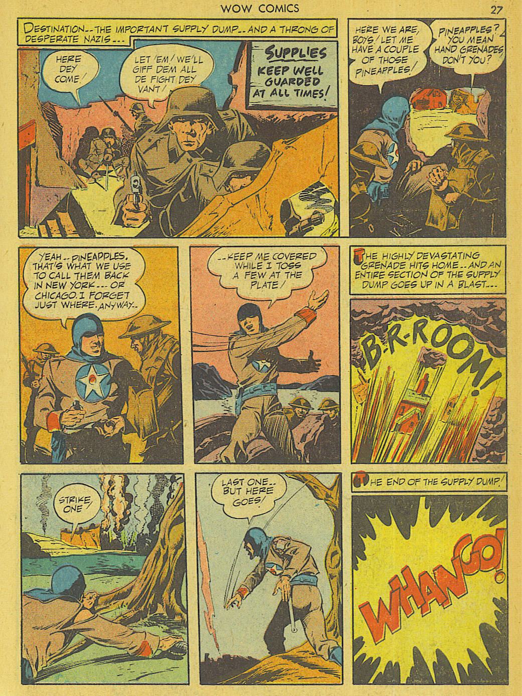 Read online Wow Comics comic -  Issue #6 - 27