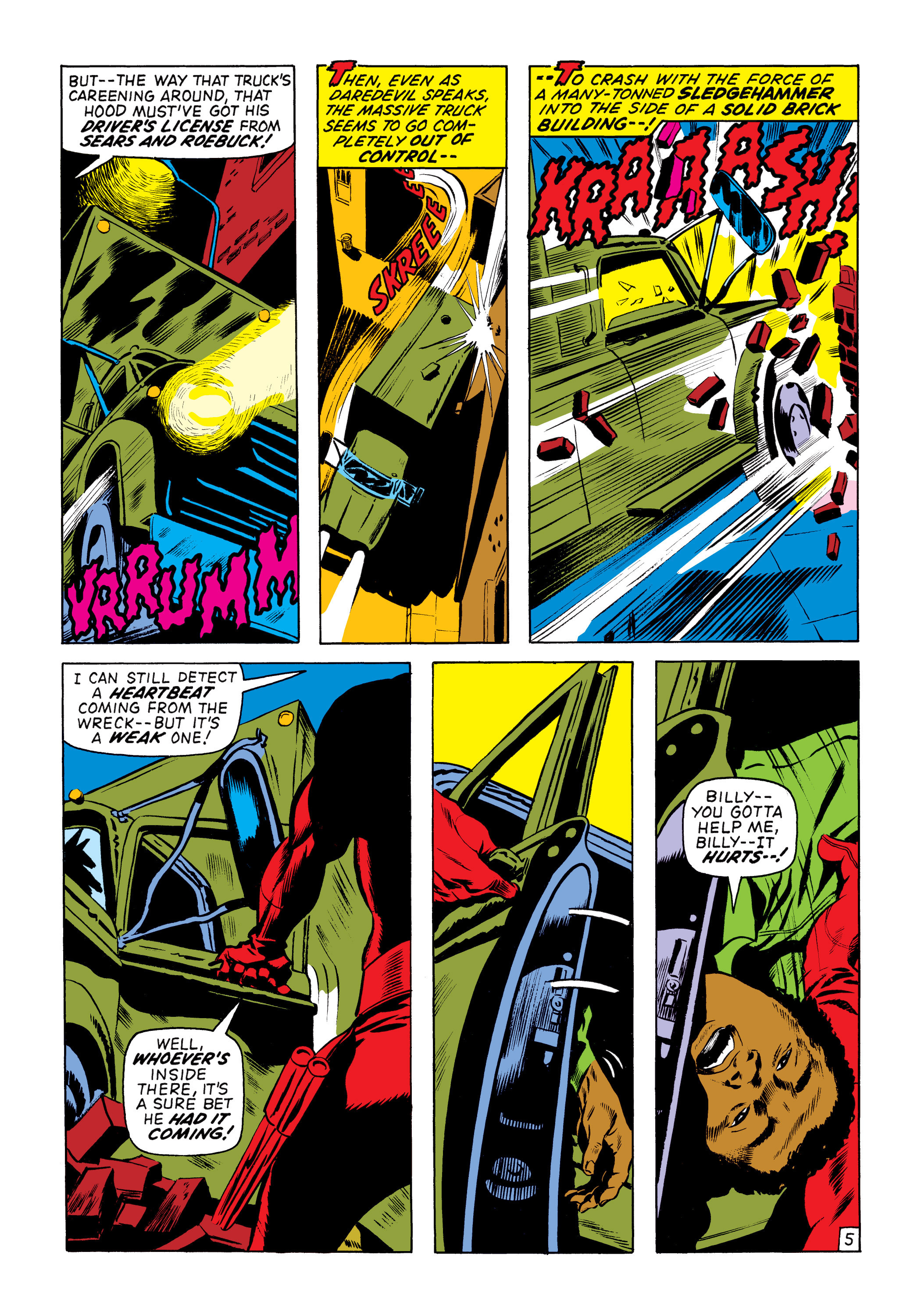 Read online Marvel Masterworks: Daredevil comic -  Issue # TPB 7 (Part 2) - 12